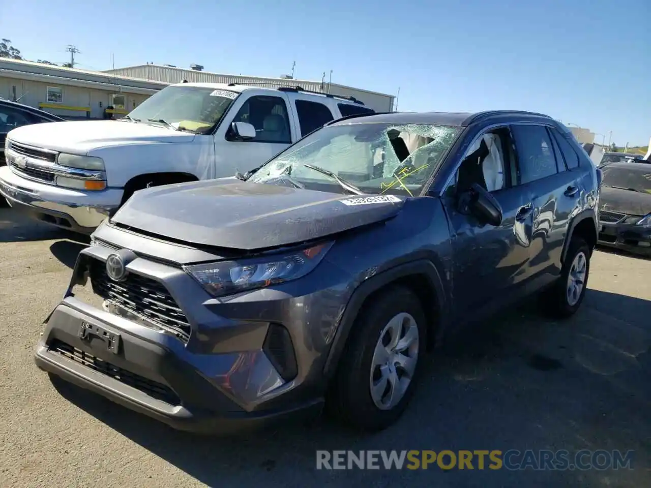 2 Photograph of a damaged car 2T3H1RFV8MC111471 TOYOTA RAV4 2021