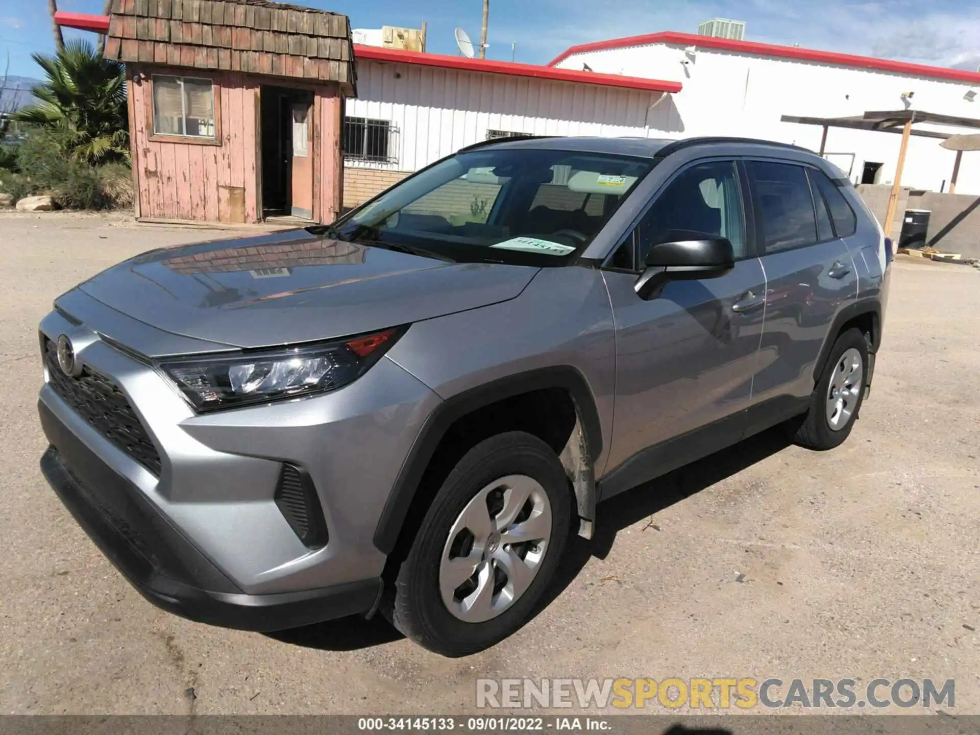 2 Фотография поврежденного автомобиля 2T3H1RFV8MC125712 TOYOTA RAV4 2021