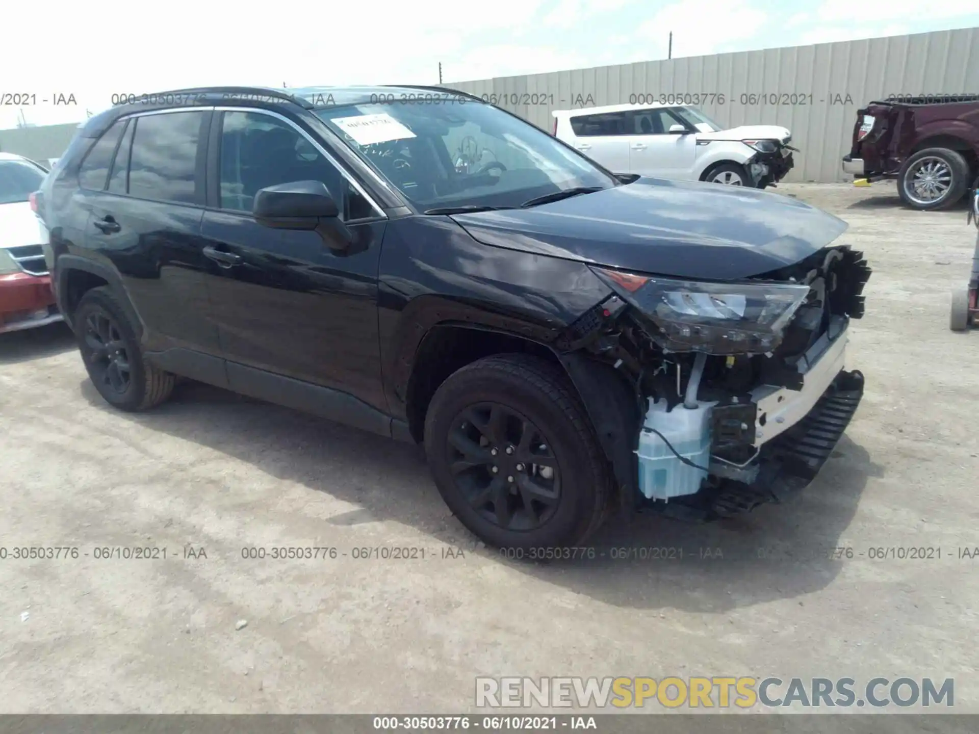 1 Фотография поврежденного автомобиля 2T3H1RFV8MC131154 TOYOTA RAV4 2021