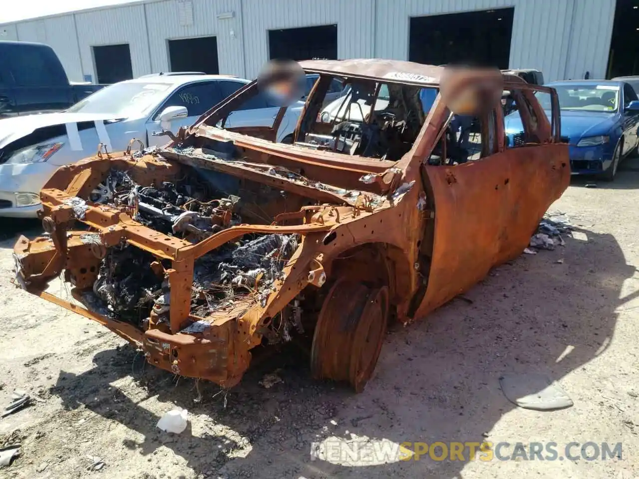 2 Фотография поврежденного автомобиля 2T3H1RFV8MC141330 TOYOTA RAV4 2021