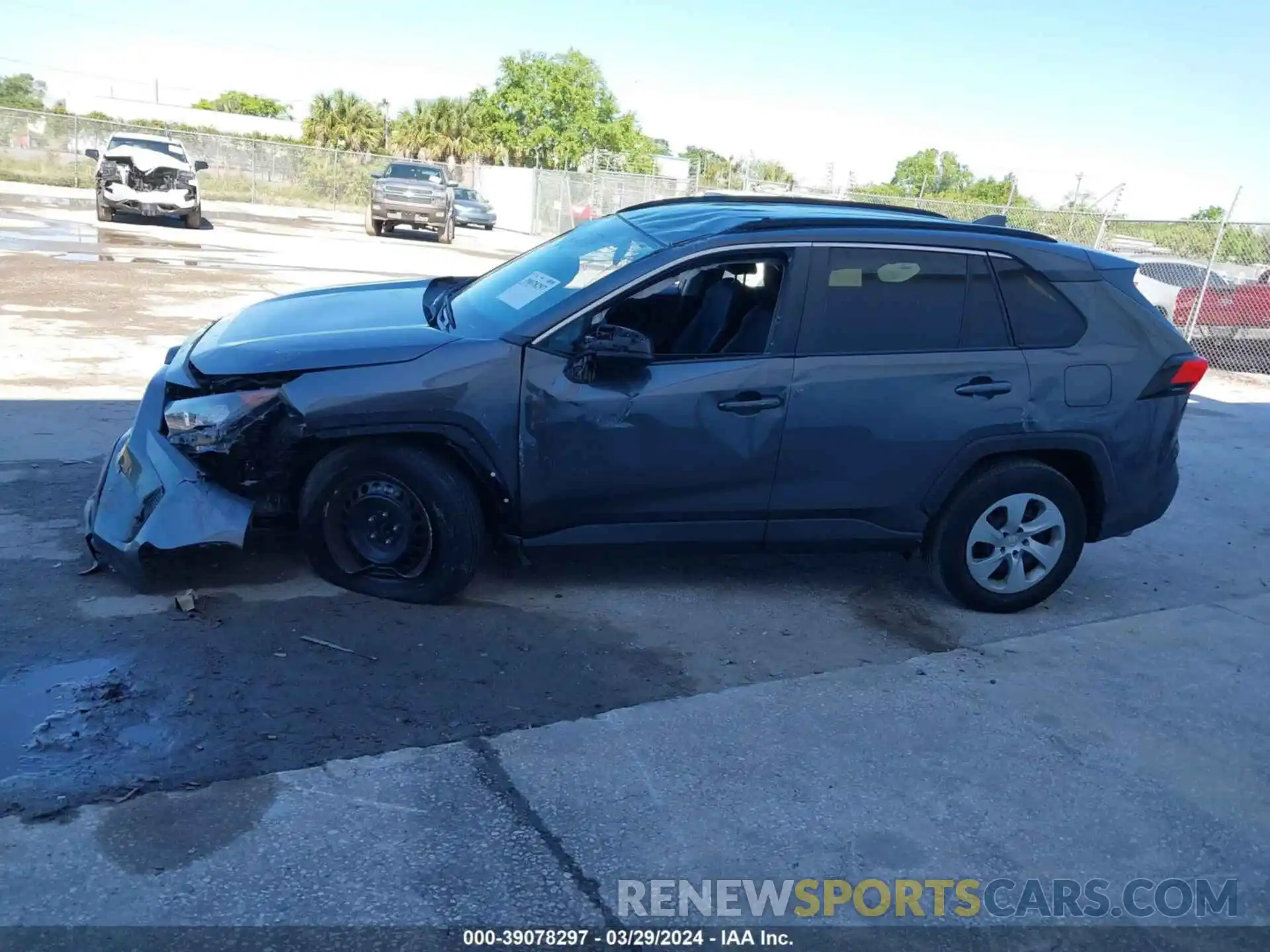 13 Photograph of a damaged car 2T3H1RFV8MC157494 TOYOTA RAV4 2021