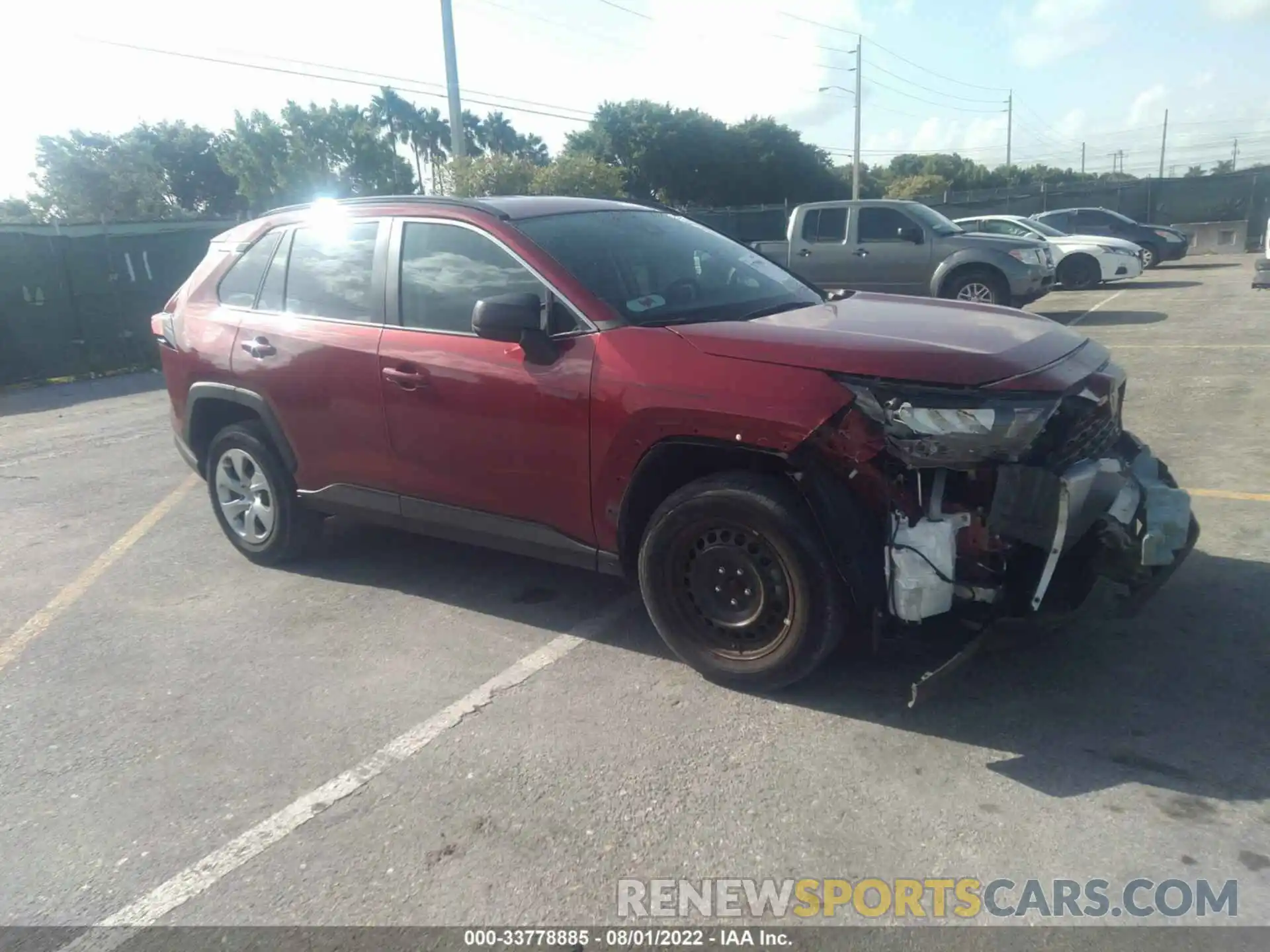 6 Photograph of a damaged car 2T3H1RFV8MW129242 TOYOTA RAV4 2021