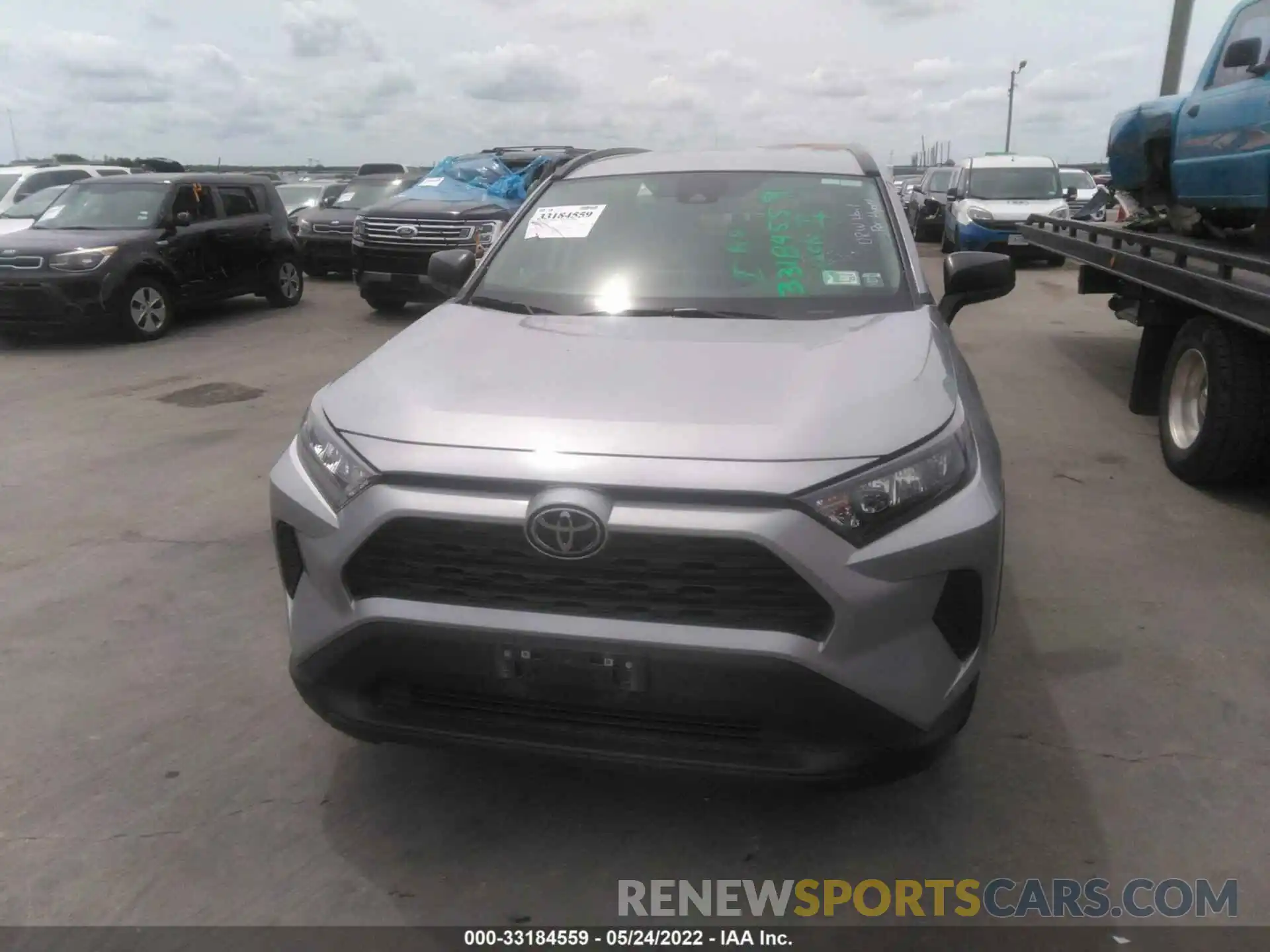 6 Фотография поврежденного автомобиля 2T3H1RFV8MW143061 TOYOTA RAV4 2021