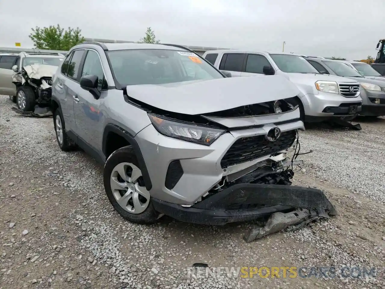 1 Фотография поврежденного автомобиля 2T3H1RFV8MW146929 TOYOTA RAV4 2021