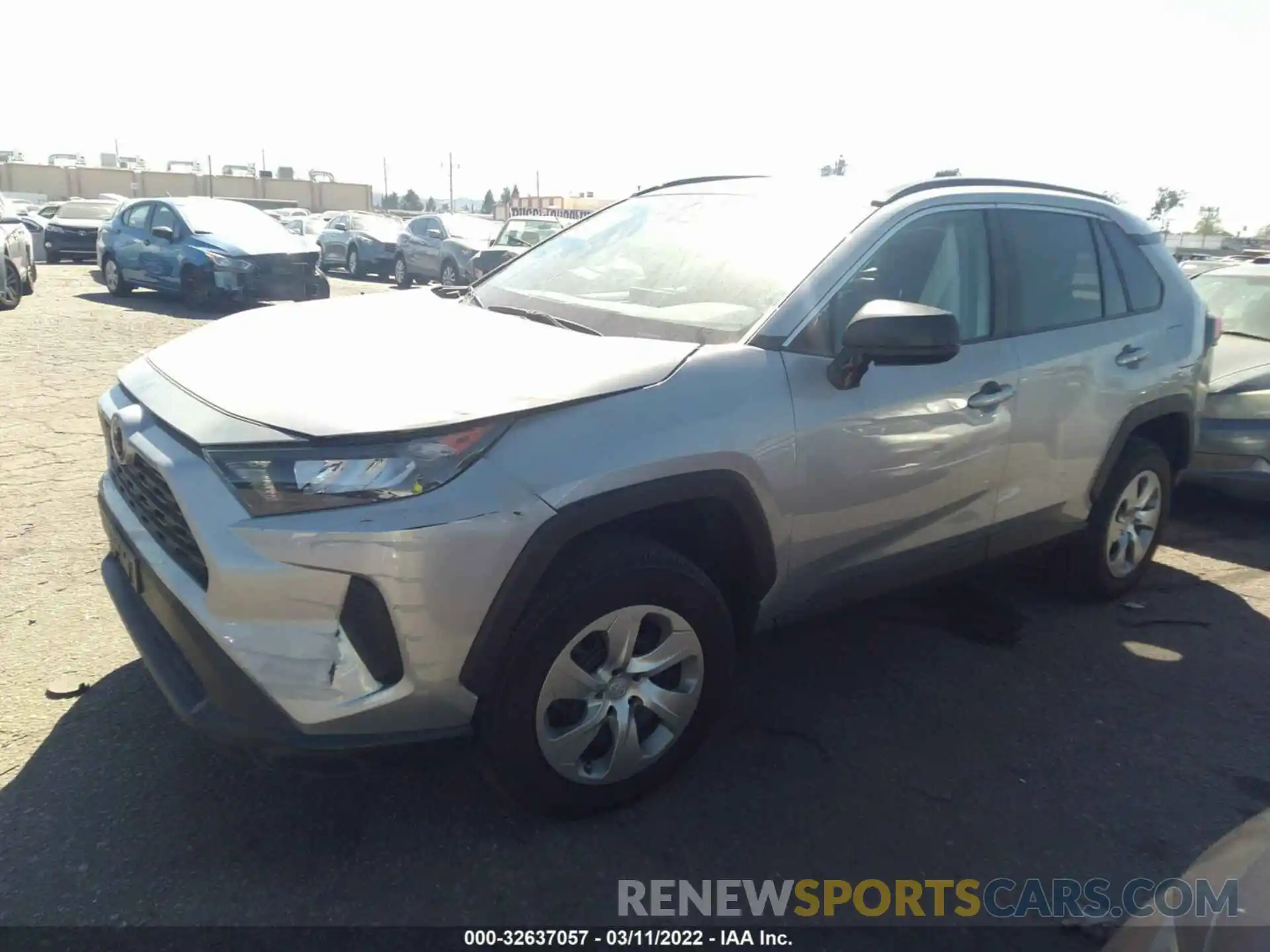 2 Фотография поврежденного автомобиля 2T3H1RFV8MW147319 TOYOTA RAV4 2021