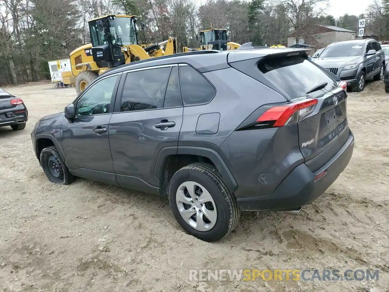 2 Photograph of a damaged car 2T3H1RFV8MW152147 TOYOTA RAV4 2021