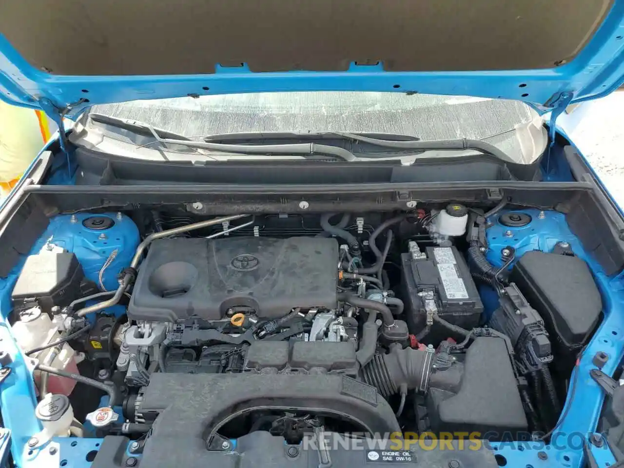 7 Фотография поврежденного автомобиля 2T3H1RFV8MW154240 TOYOTA RAV4 2021