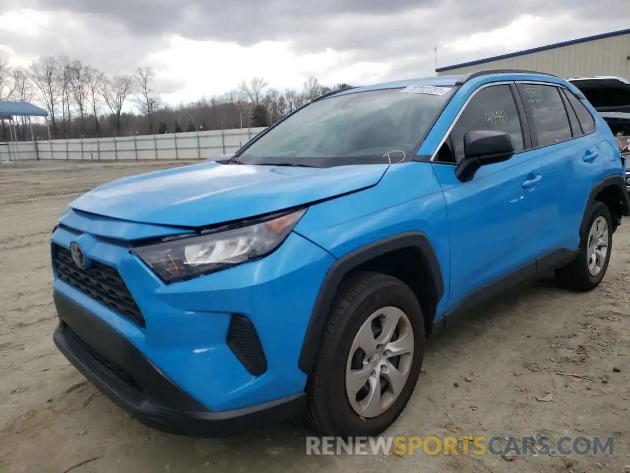 2 Photograph of a damaged car 2T3H1RFV8MW165772 TOYOTA RAV4 2021