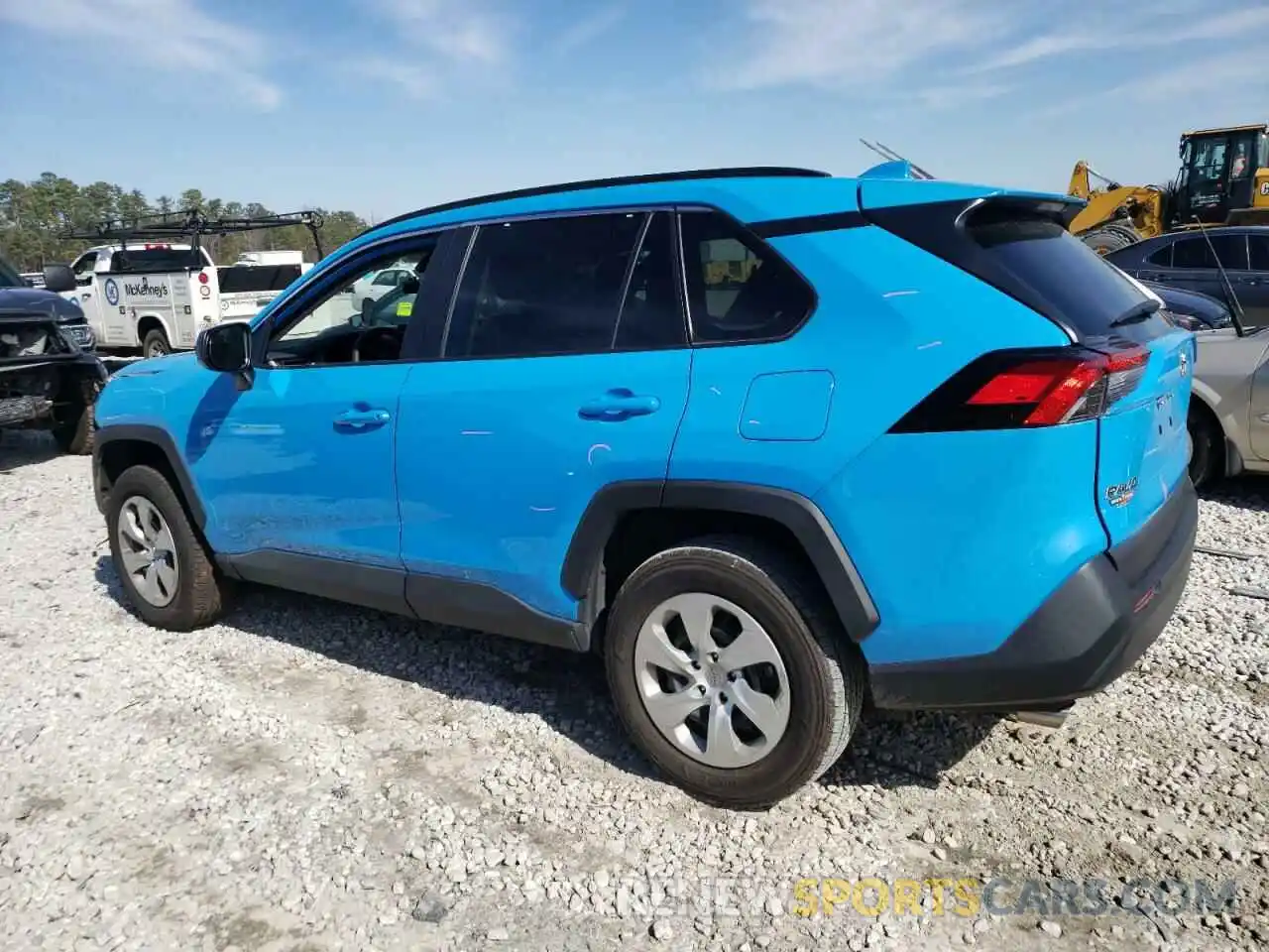 2 Photograph of a damaged car 2T3H1RFV8MW166095 TOYOTA RAV4 2021