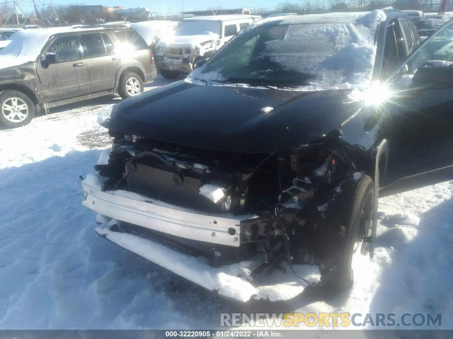 6 Photograph of a damaged car 2T3H1RFV8MW174780 TOYOTA RAV4 2021