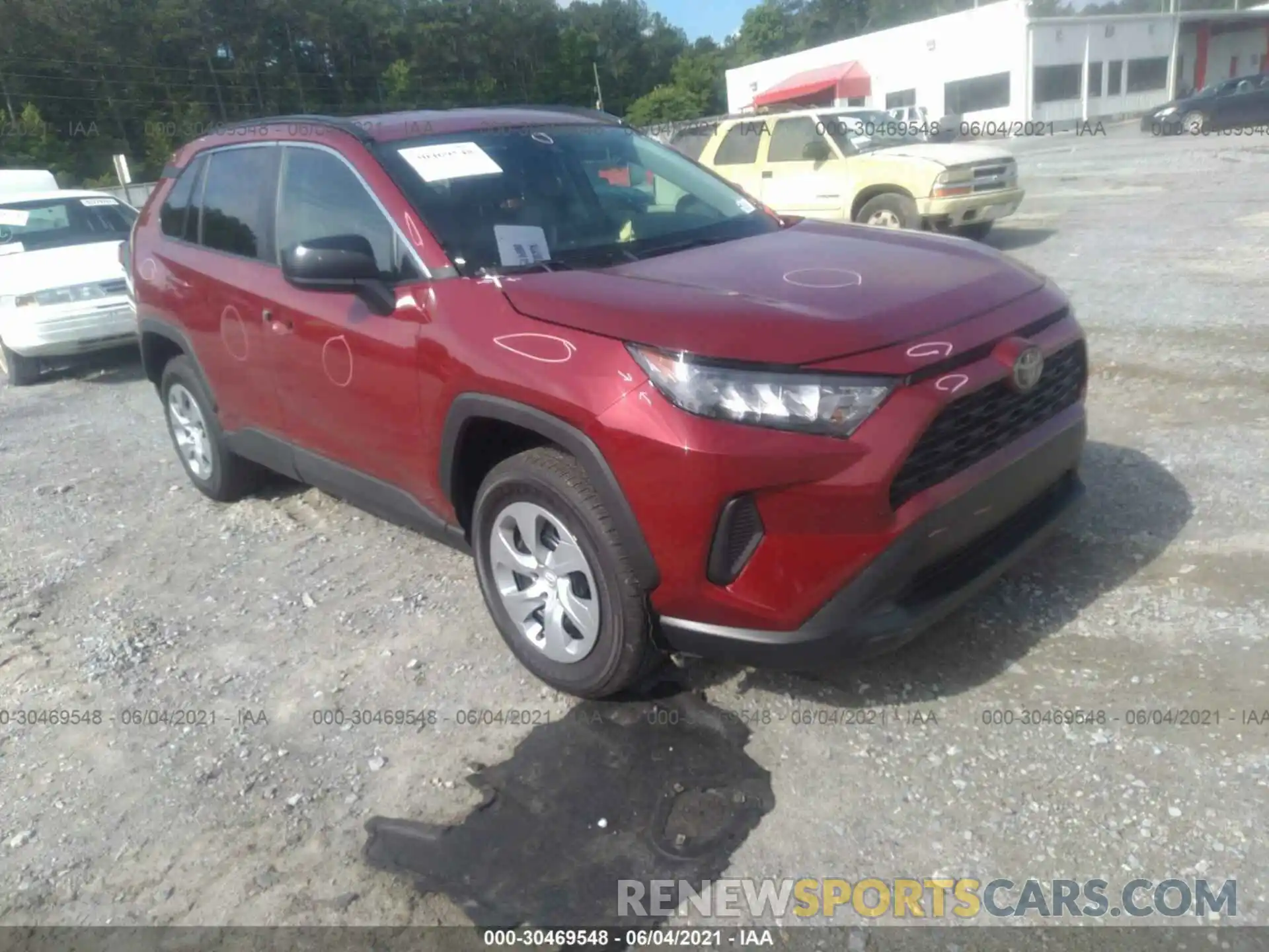 1 Фотография поврежденного автомобиля 2T3H1RFV9MC088475 TOYOTA RAV4 2021