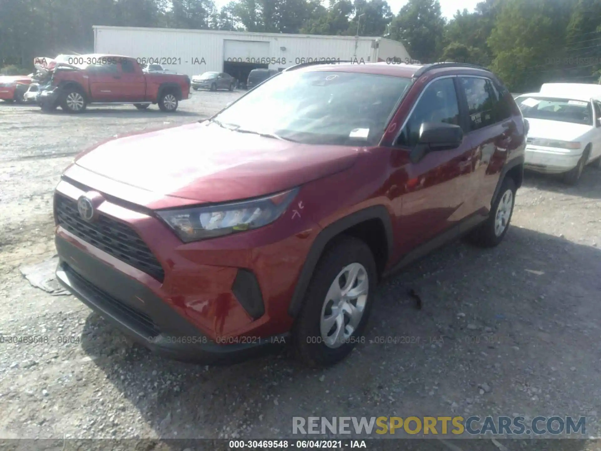 2 Photograph of a damaged car 2T3H1RFV9MC088475 TOYOTA RAV4 2021