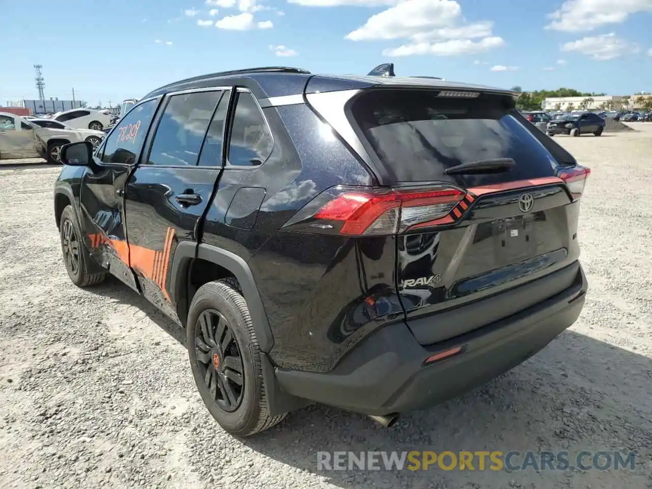 3 Photograph of a damaged car 2T3H1RFV9MC095247 TOYOTA RAV4 2021