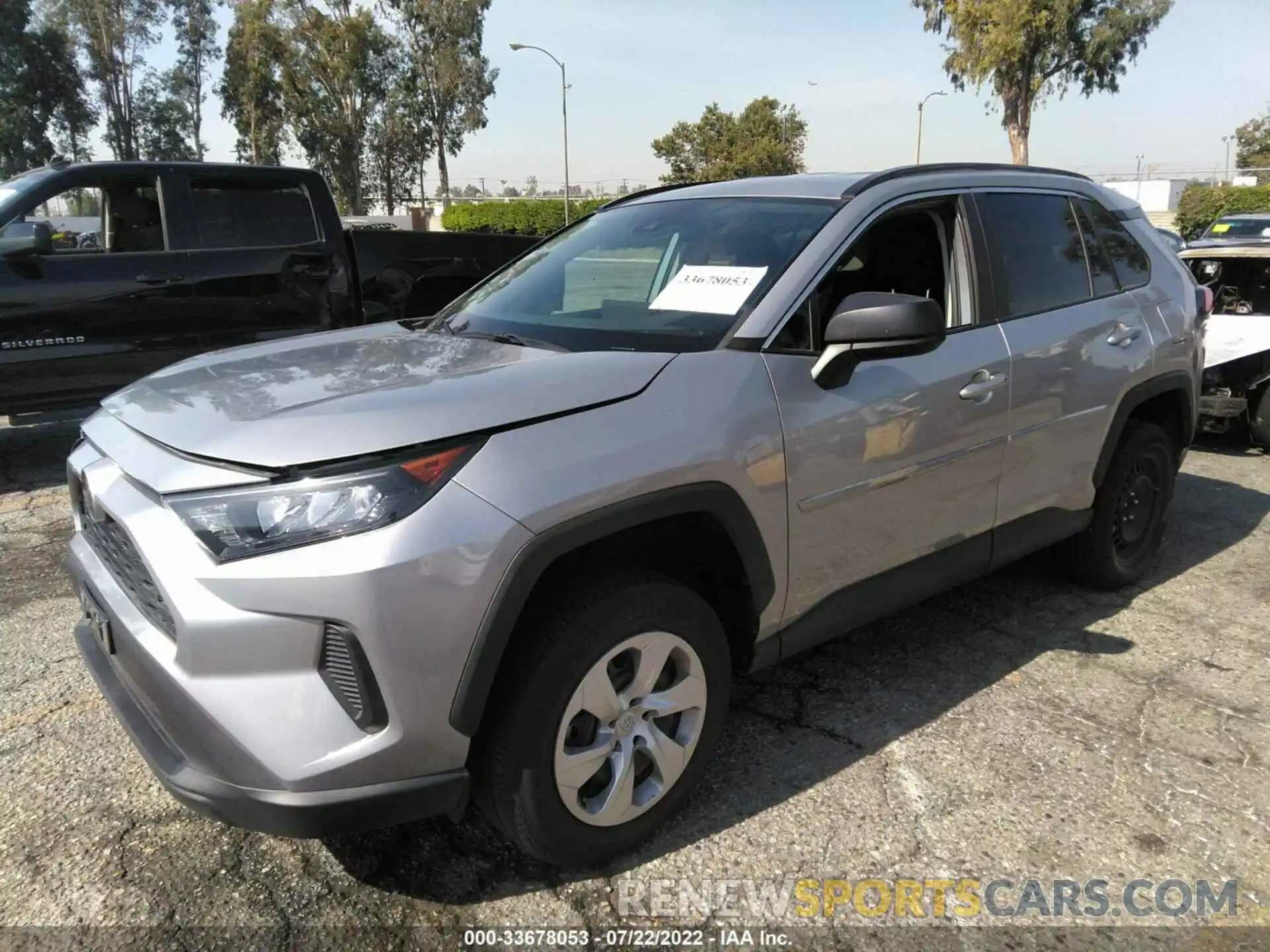 2 Photograph of a damaged car 2T3H1RFV9MC099167 TOYOTA RAV4 2021