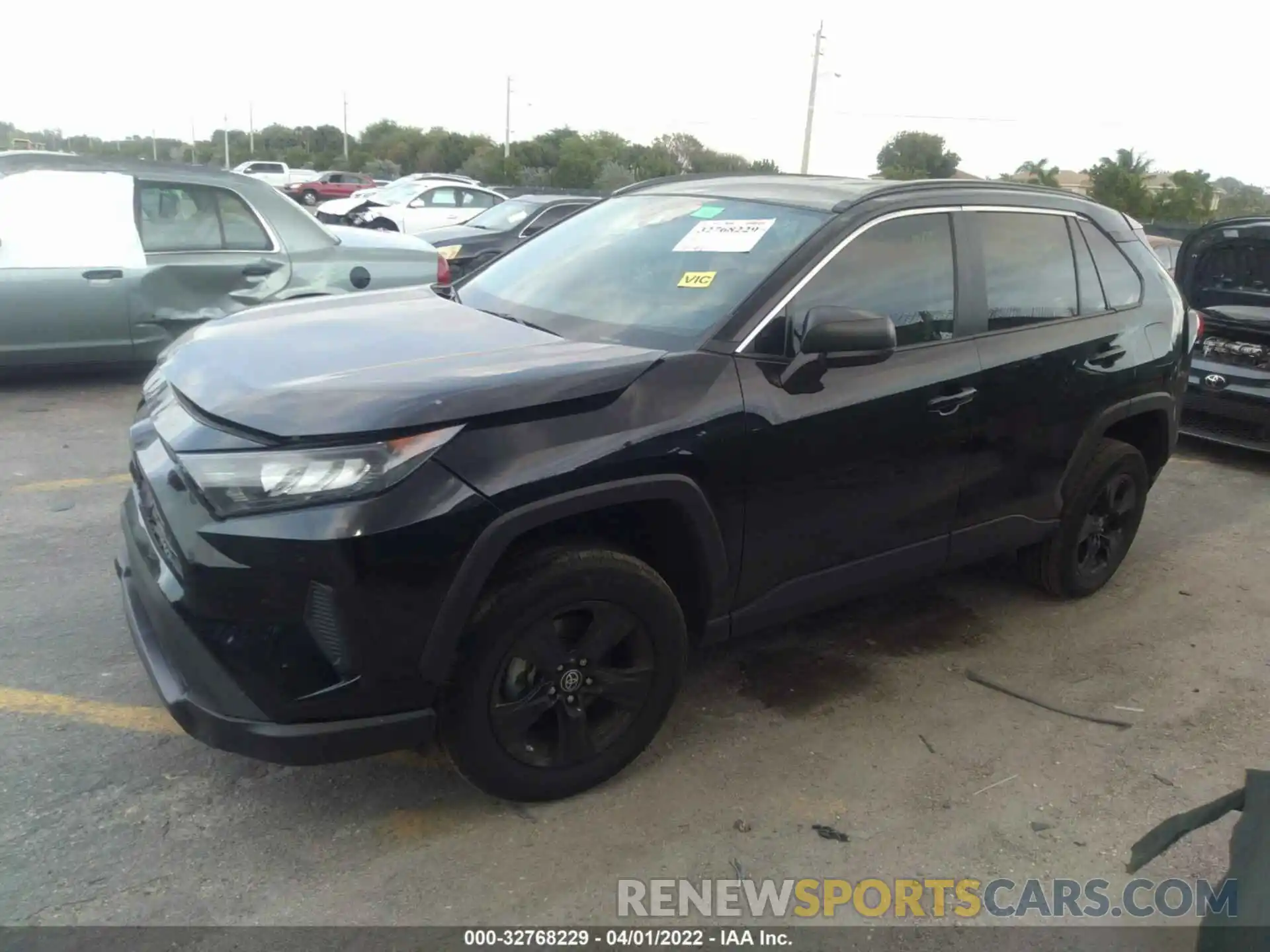 2 Photograph of a damaged car 2T3H1RFV9MC108661 TOYOTA RAV4 2021