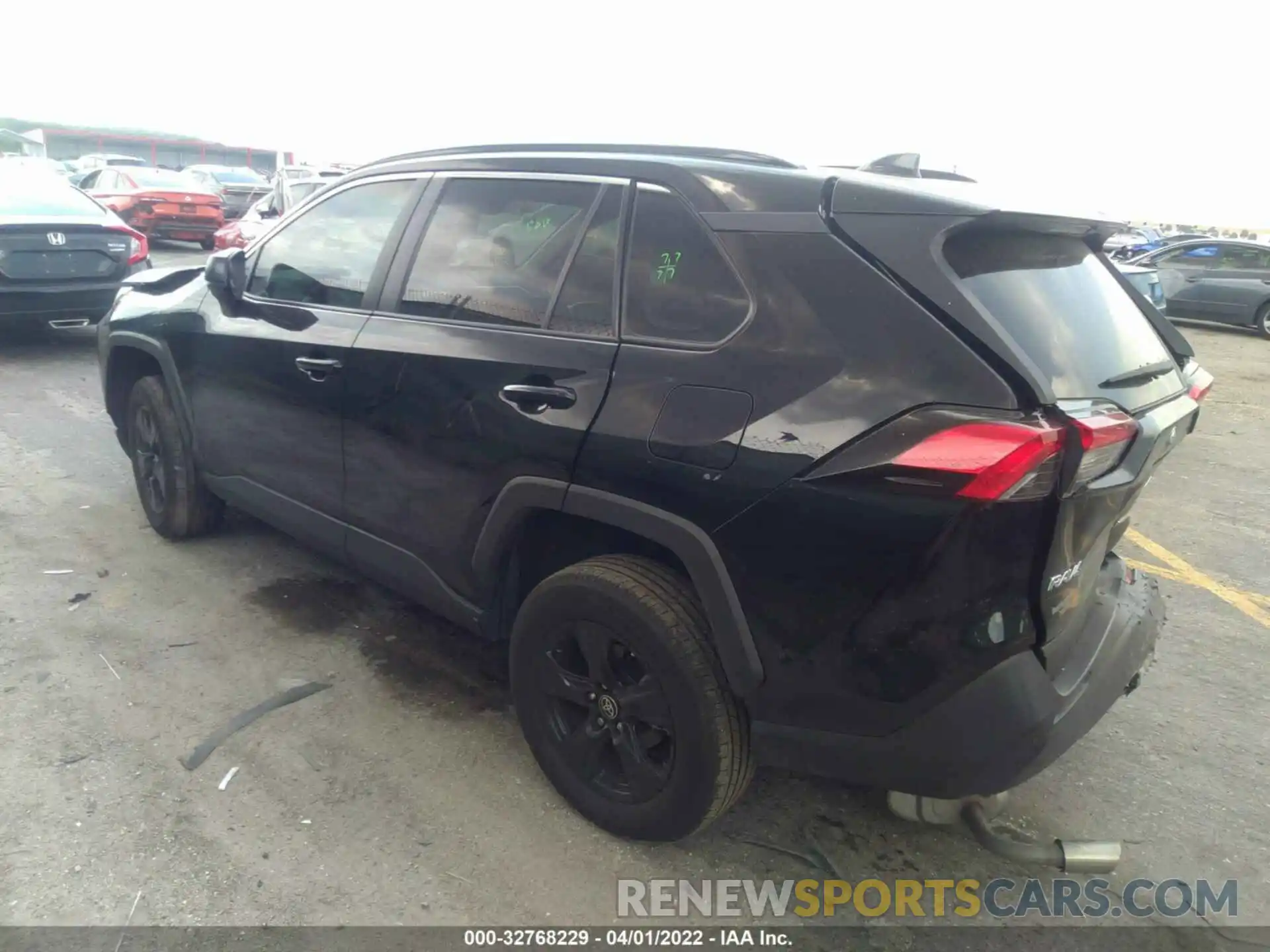 3 Photograph of a damaged car 2T3H1RFV9MC108661 TOYOTA RAV4 2021