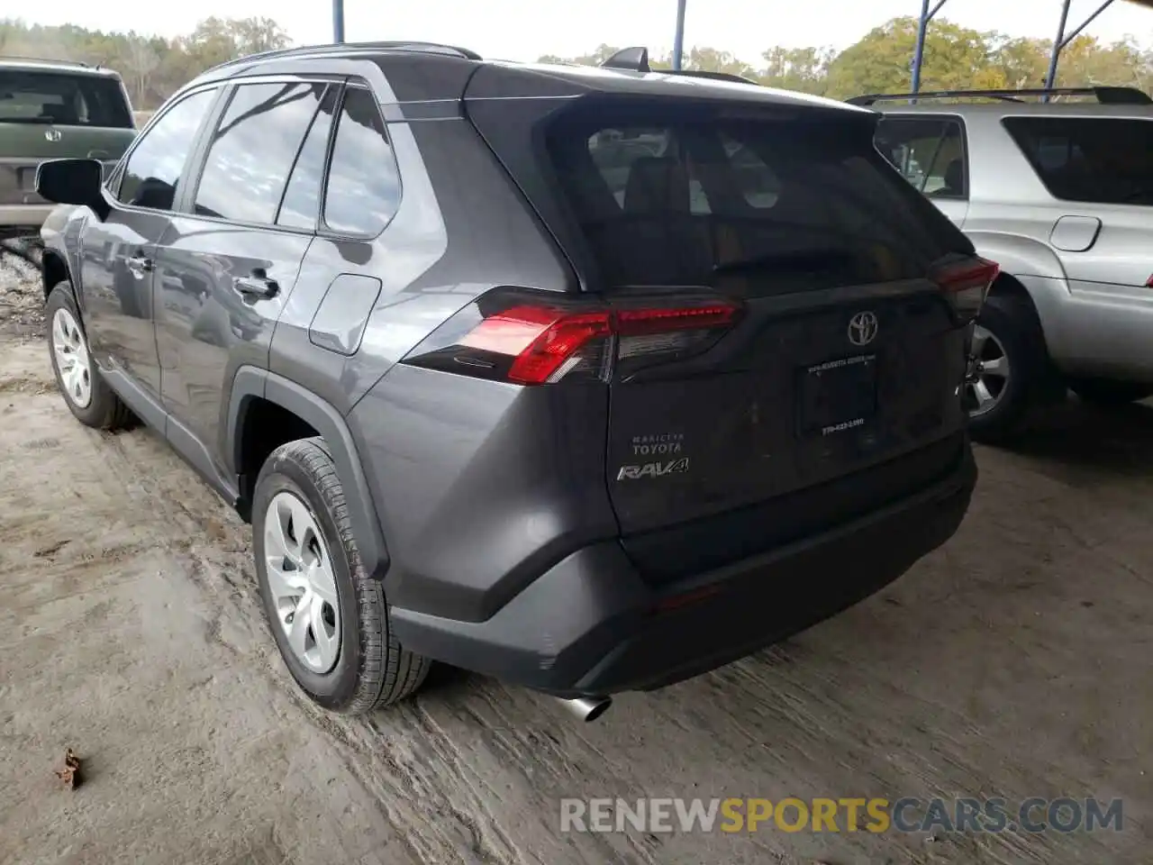 3 Photograph of a damaged car 2T3H1RFV9MC109048 TOYOTA RAV4 2021