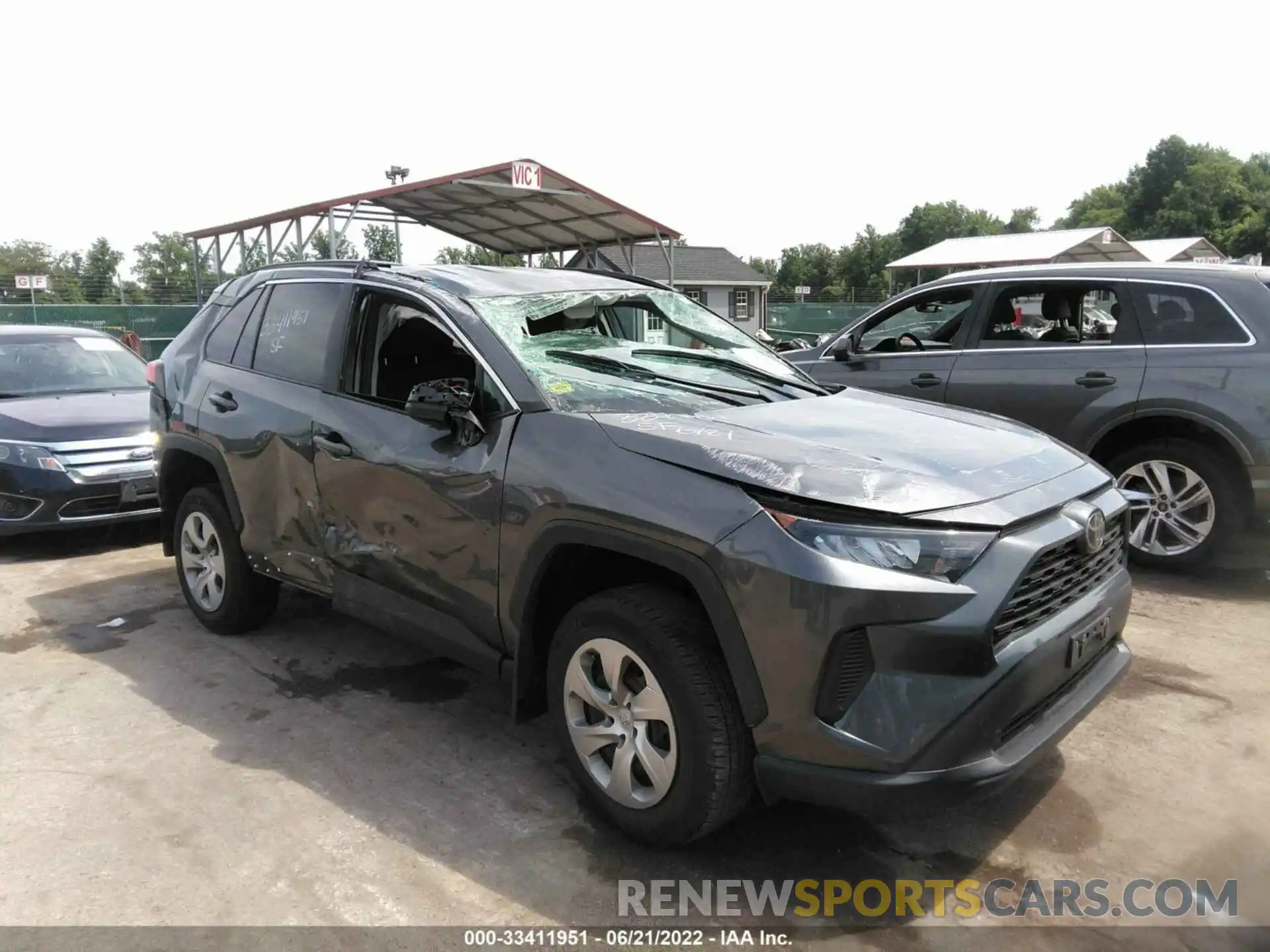 1 Фотография поврежденного автомобиля 2T3H1RFV9MC113262 TOYOTA RAV4 2021