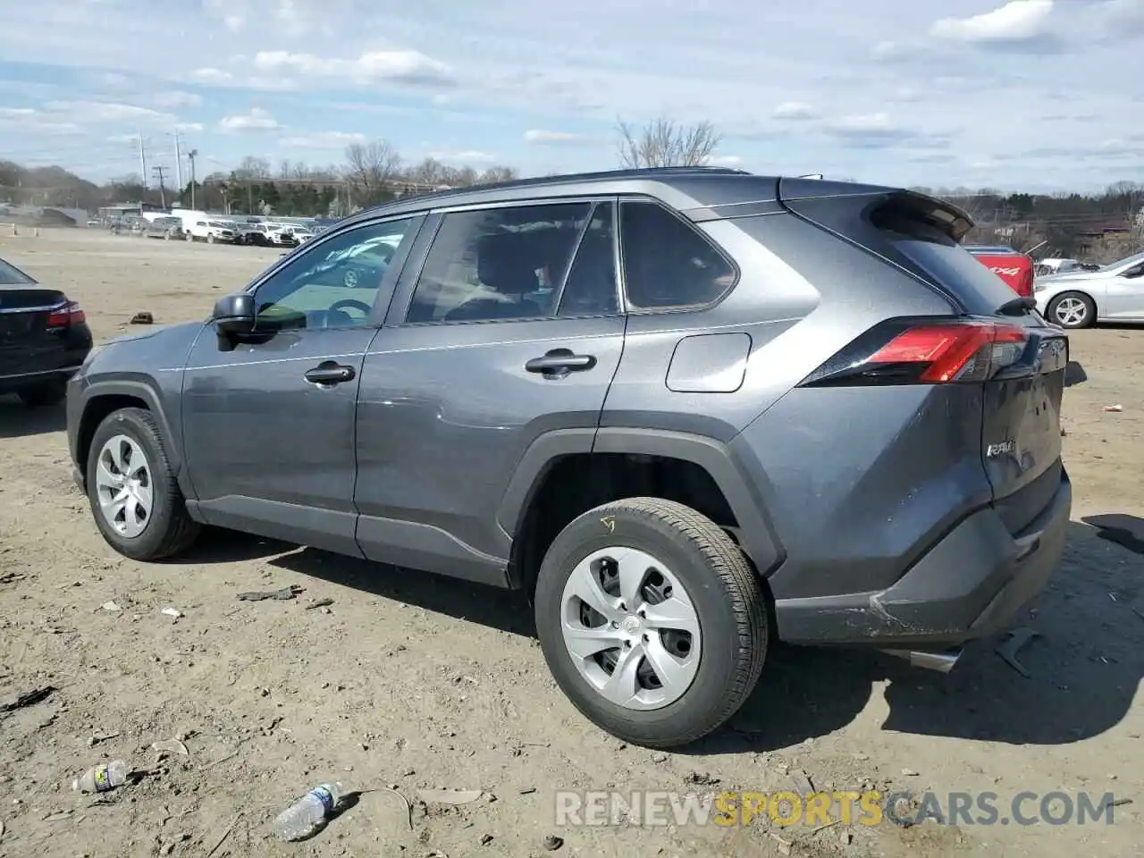 2 Photograph of a damaged car 2T3H1RFV9MC123676 TOYOTA RAV4 2021