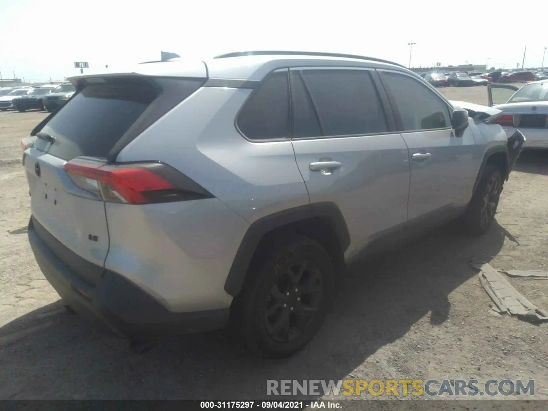 4 Photograph of a damaged car 2T3H1RFV9MC136895 TOYOTA RAV4 2021