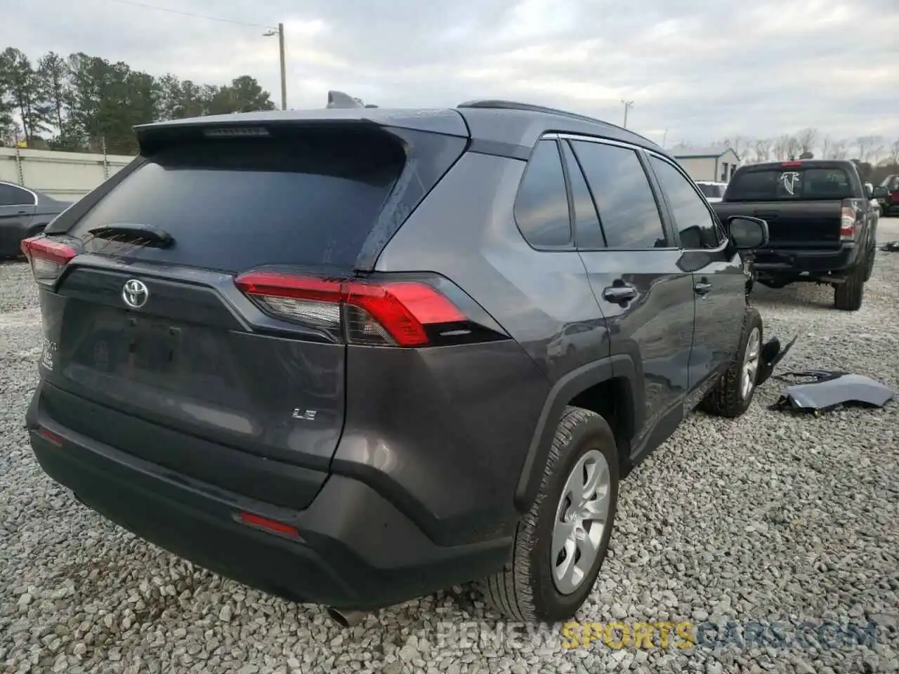 4 Фотография поврежденного автомобиля 2T3H1RFV9MC148643 TOYOTA RAV4 2021