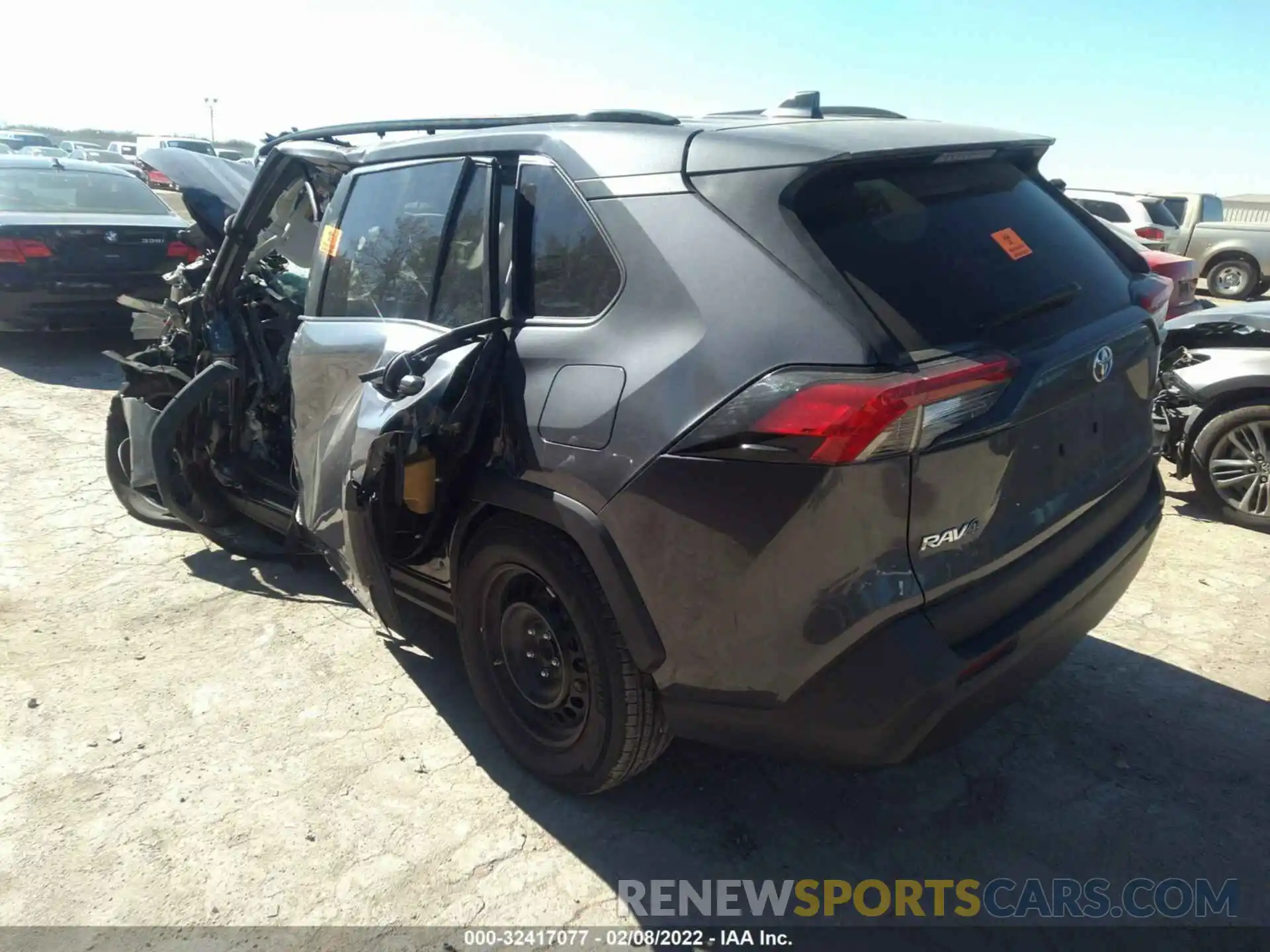 3 Photograph of a damaged car 2T3H1RFV9MW129380 TOYOTA RAV4 2021