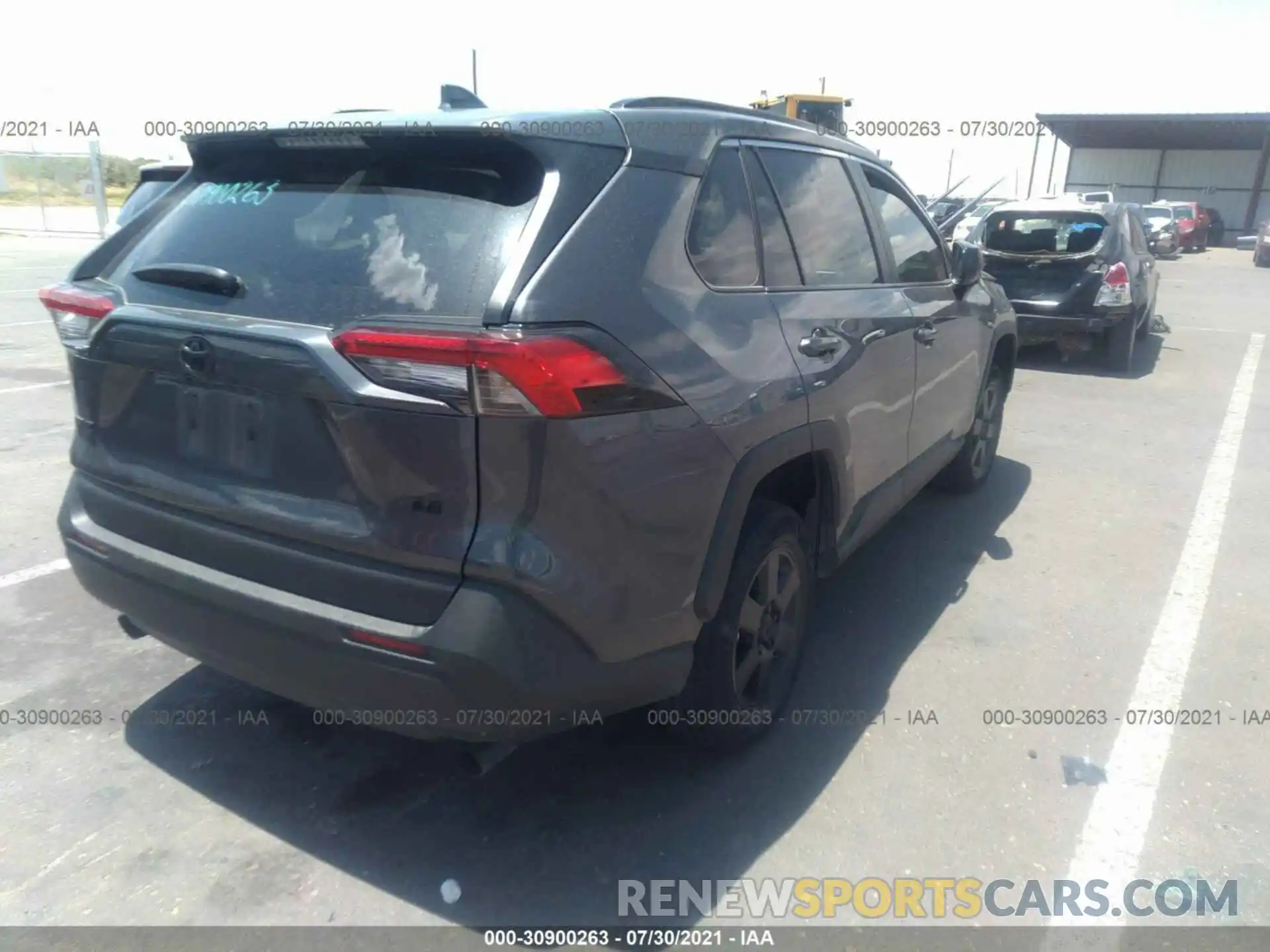 4 Фотография поврежденного автомобиля 2T3H1RFV9MW135406 TOYOTA RAV4 2021