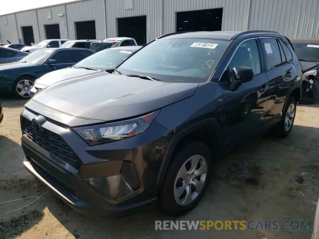 2 Photograph of a damaged car 2T3H1RFV9MW151928 TOYOTA RAV4 2021