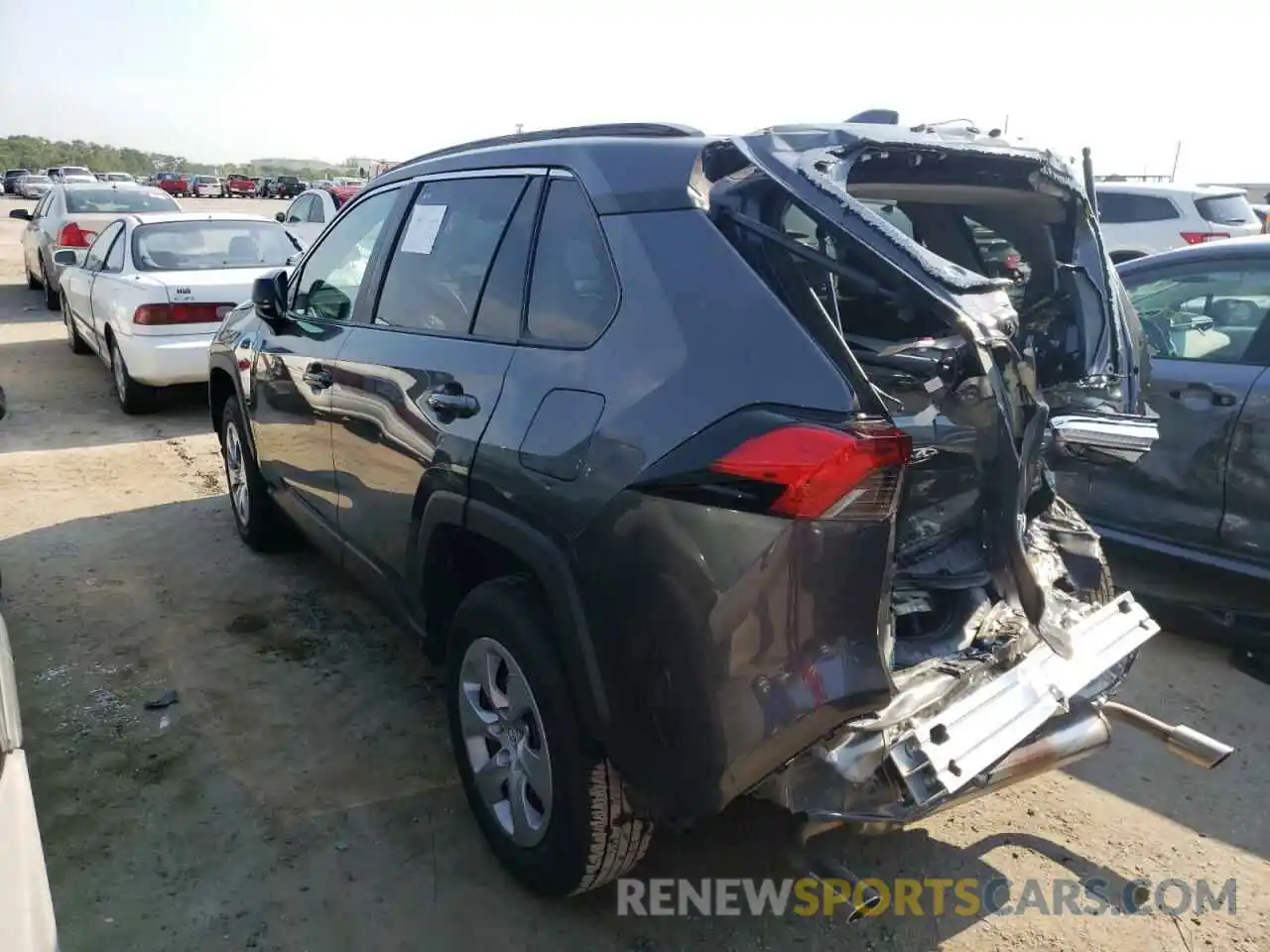 3 Photograph of a damaged car 2T3H1RFV9MW151928 TOYOTA RAV4 2021