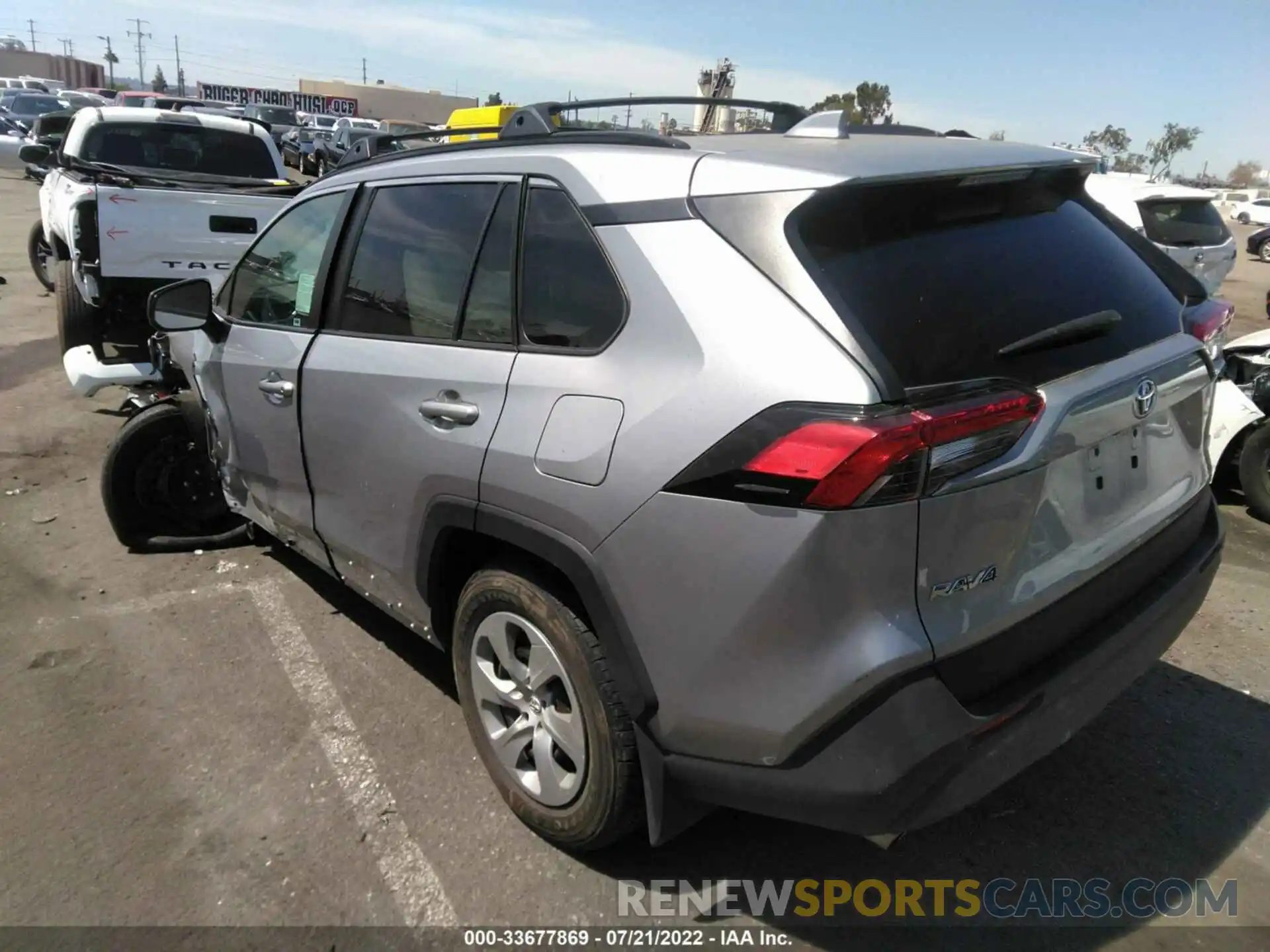 3 Photograph of a damaged car 2T3H1RFVXMC090400 TOYOTA RAV4 2021