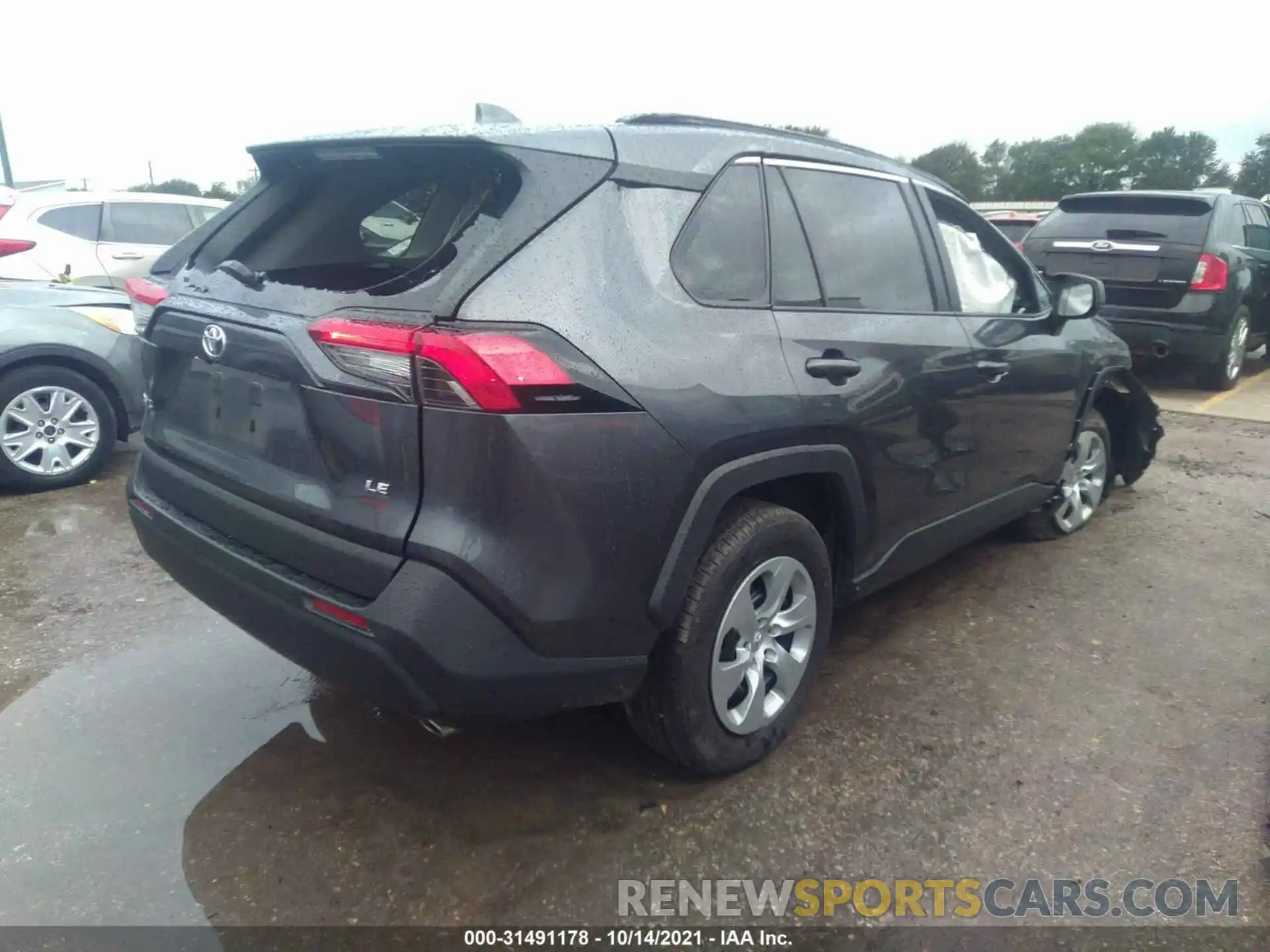 4 Фотография поврежденного автомобиля 2T3H1RFVXMC102013 TOYOTA RAV4 2021