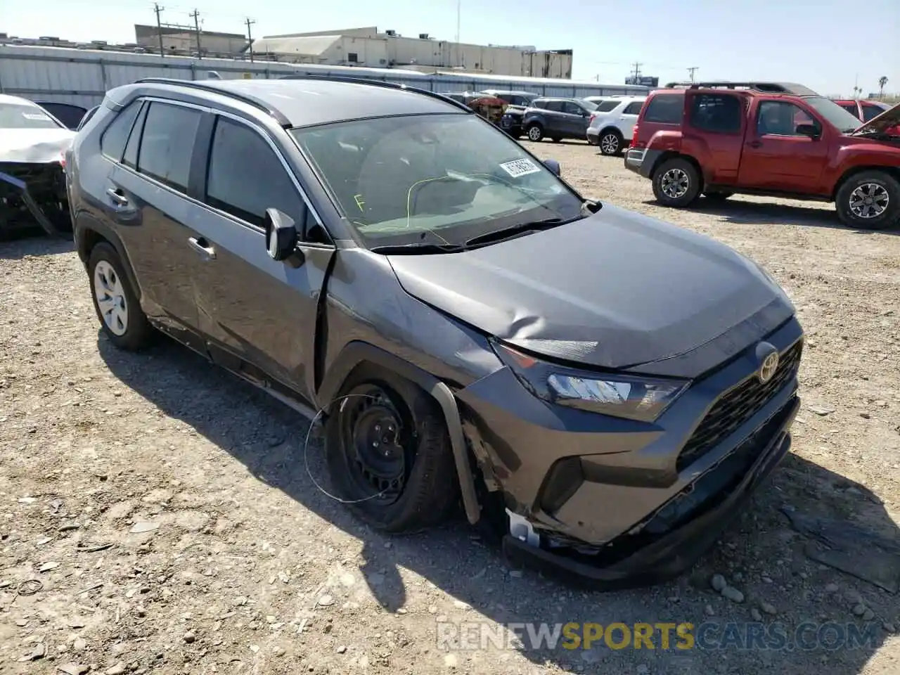 1 Photograph of a damaged car 2T3H1RFVXMC103808 TOYOTA RAV4 2021