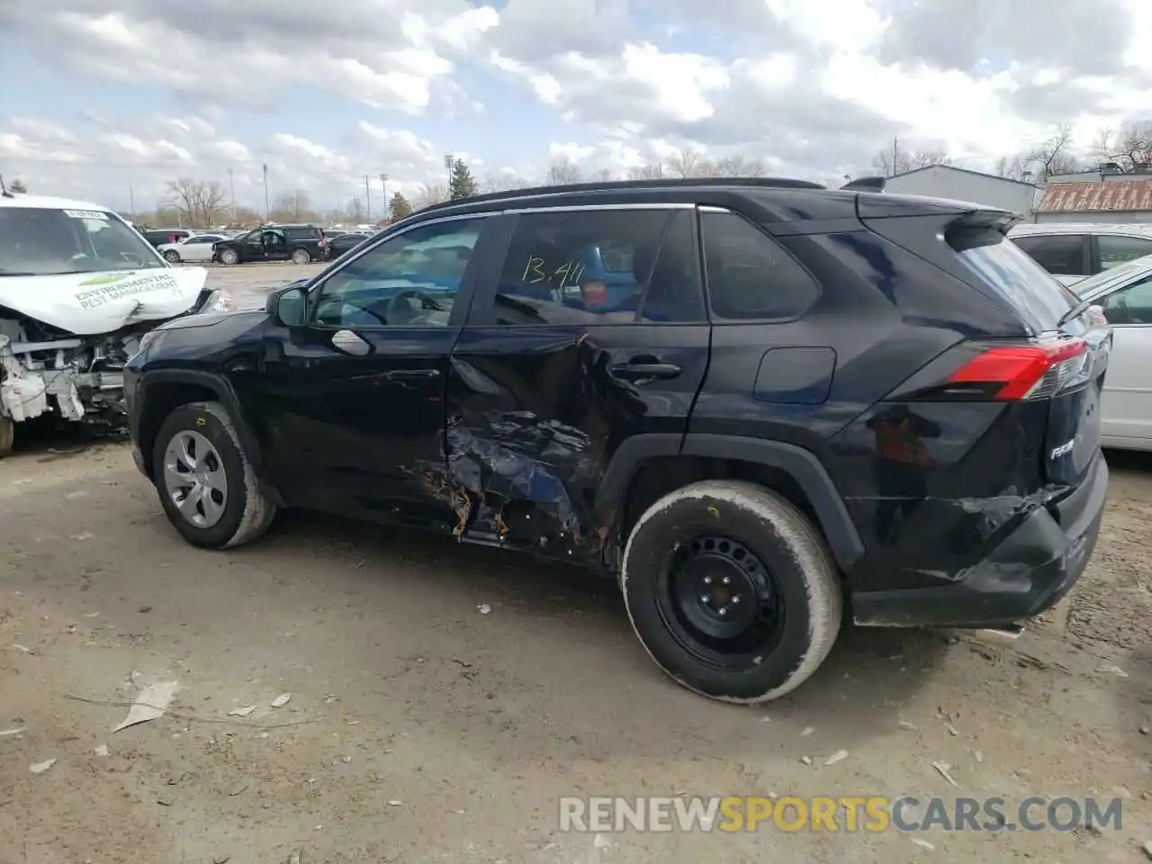 9 Photograph of a damaged car 2T3H1RFVXMC105994 TOYOTA RAV4 2021