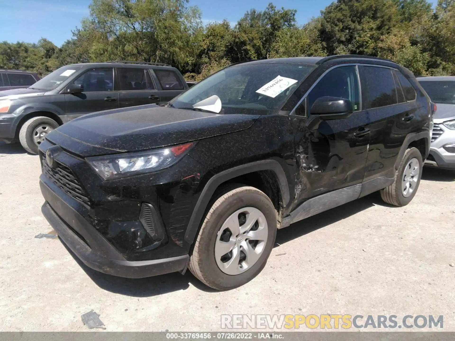 2 Photograph of a damaged car 2T3H1RFVXMC107048 TOYOTA RAV4 2021