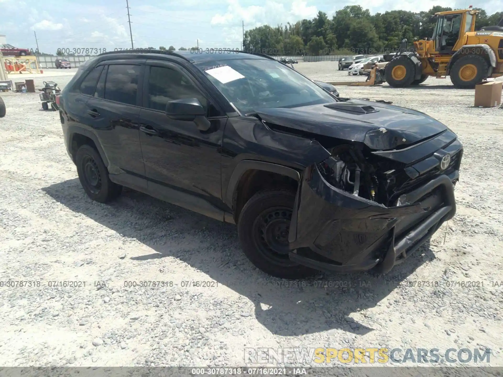 1 Photograph of a damaged car 2T3H1RFVXMC108698 TOYOTA RAV4 2021