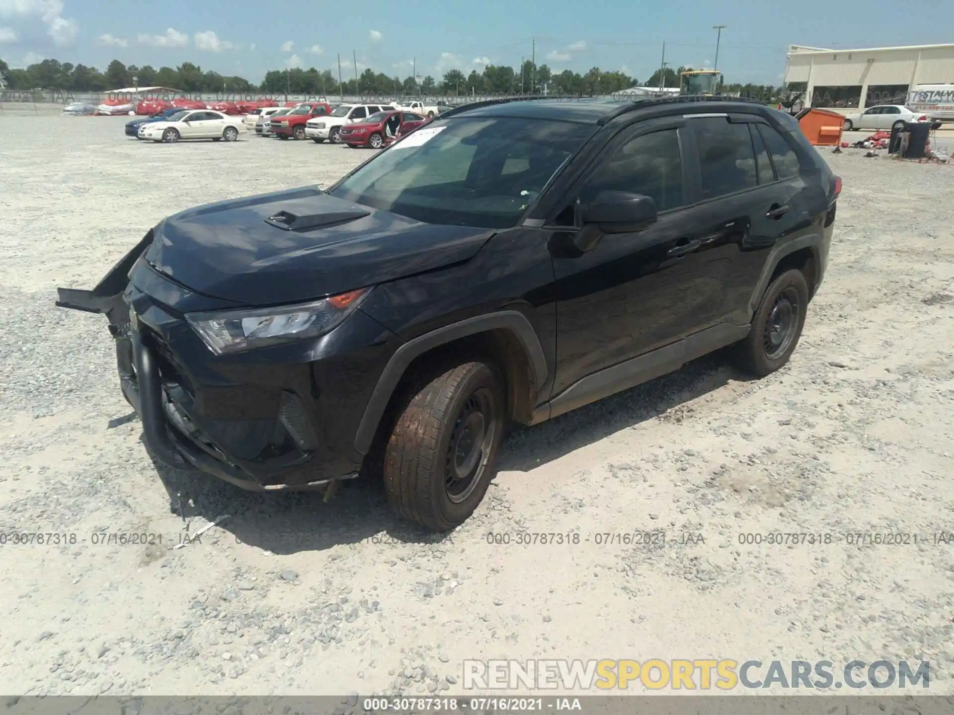 2 Photograph of a damaged car 2T3H1RFVXMC108698 TOYOTA RAV4 2021