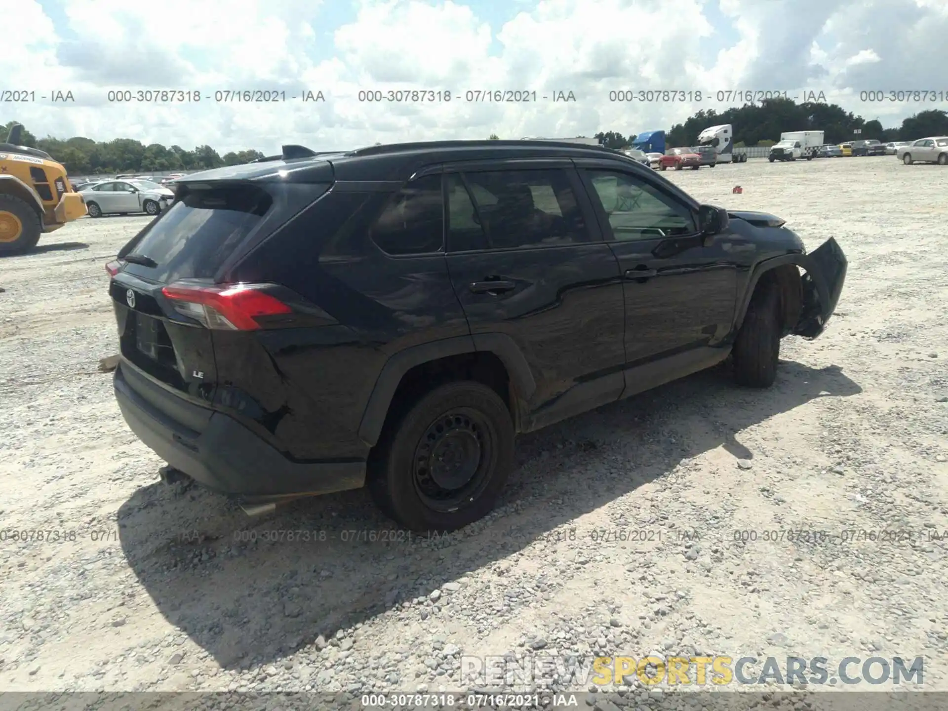 4 Photograph of a damaged car 2T3H1RFVXMC108698 TOYOTA RAV4 2021