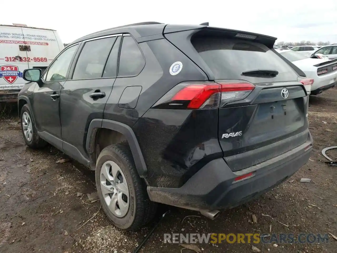 3 Photograph of a damaged car 2T3H1RFVXMC109513 TOYOTA RAV4 2021