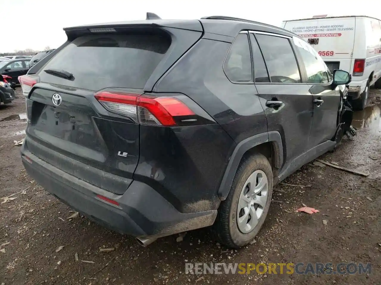 4 Photograph of a damaged car 2T3H1RFVXMC109513 TOYOTA RAV4 2021