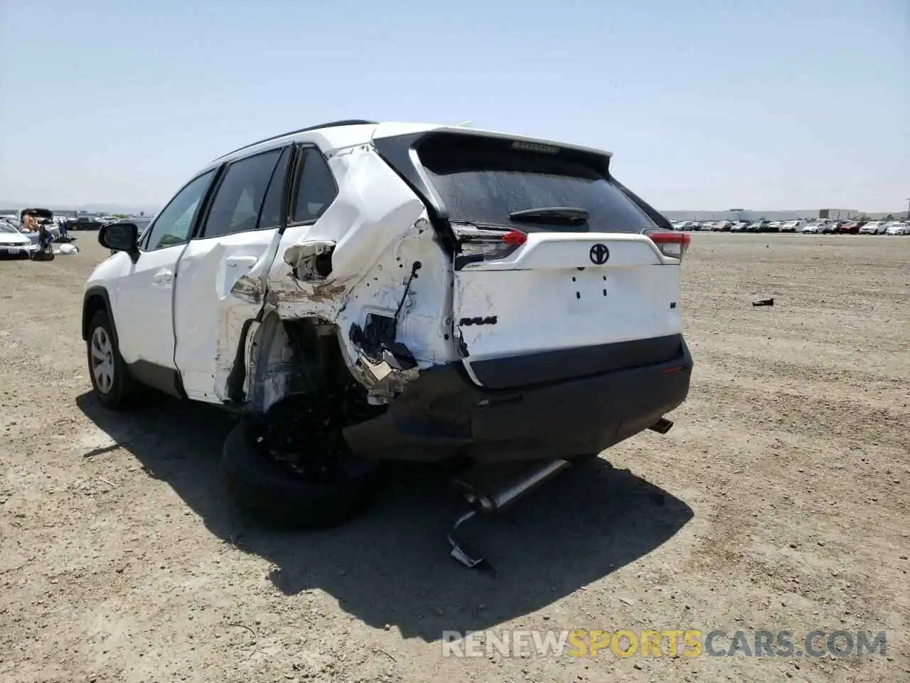 3 Photograph of a damaged car 2T3H1RFVXMC117837 TOYOTA RAV4 2021