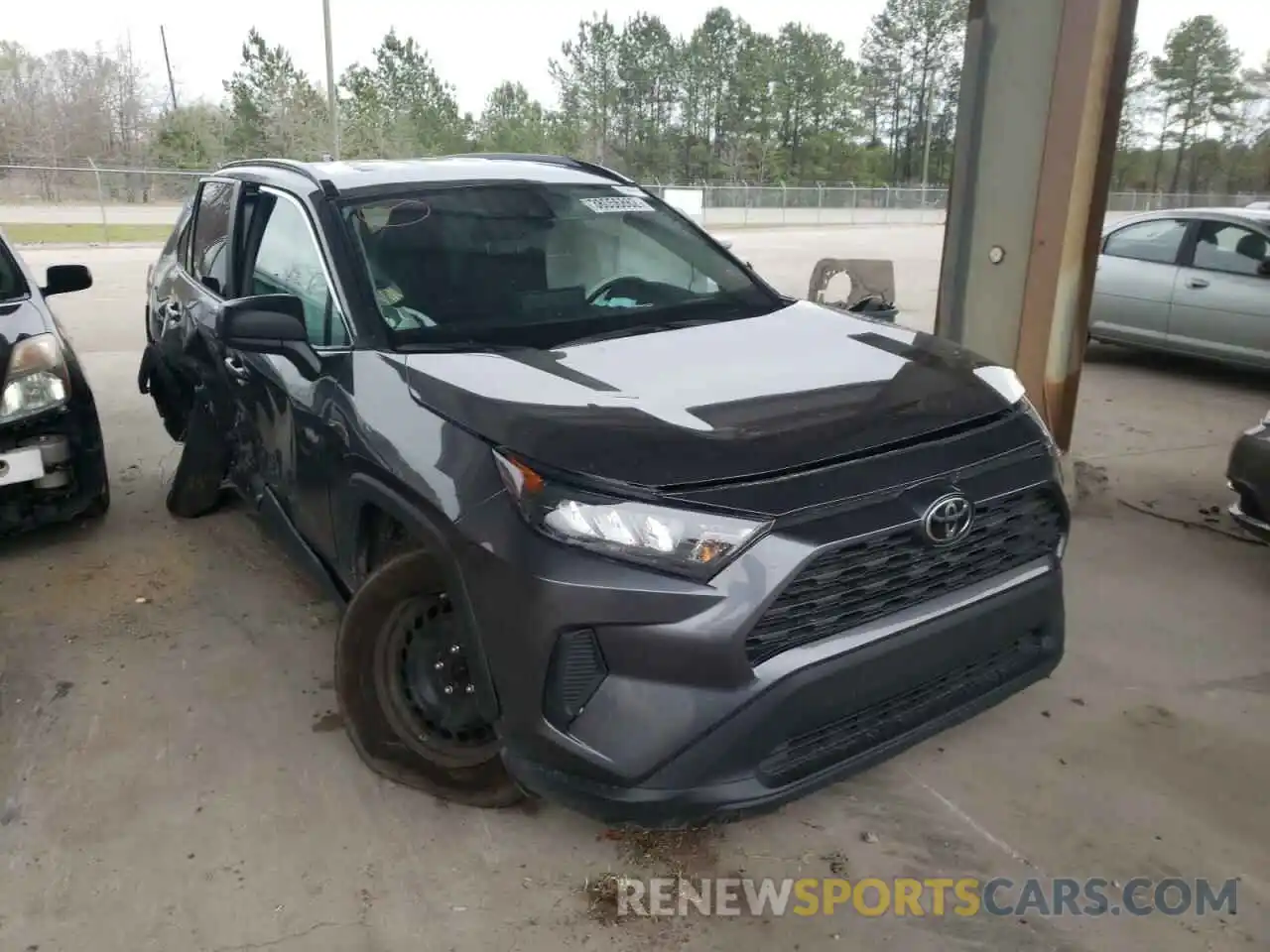 1 Photograph of a damaged car 2T3H1RFVXMC119099 TOYOTA RAV4 2021