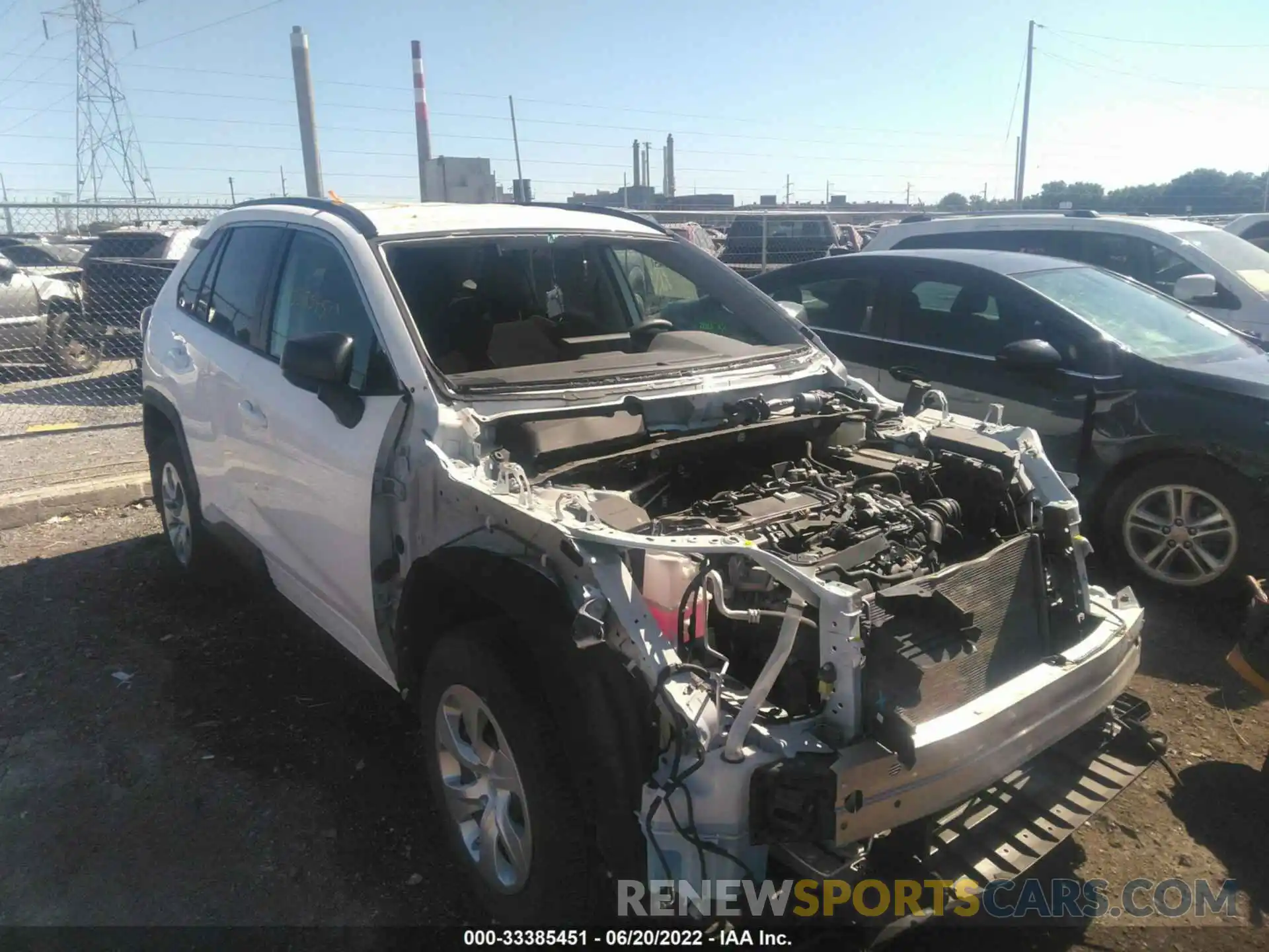 6 Photograph of a damaged car 2T3H1RFVXMC119569 TOYOTA RAV4 2021