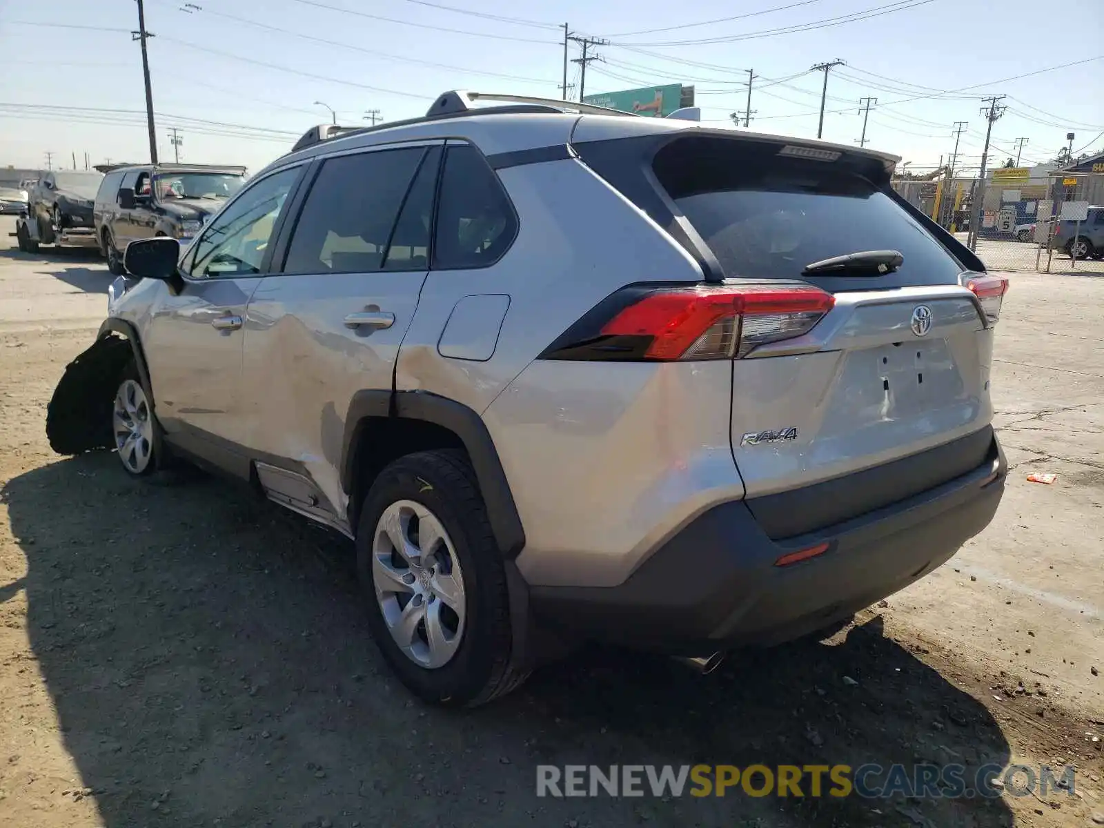 3 Photograph of a damaged car 2T3H1RFVXMC120110 TOYOTA RAV4 2021