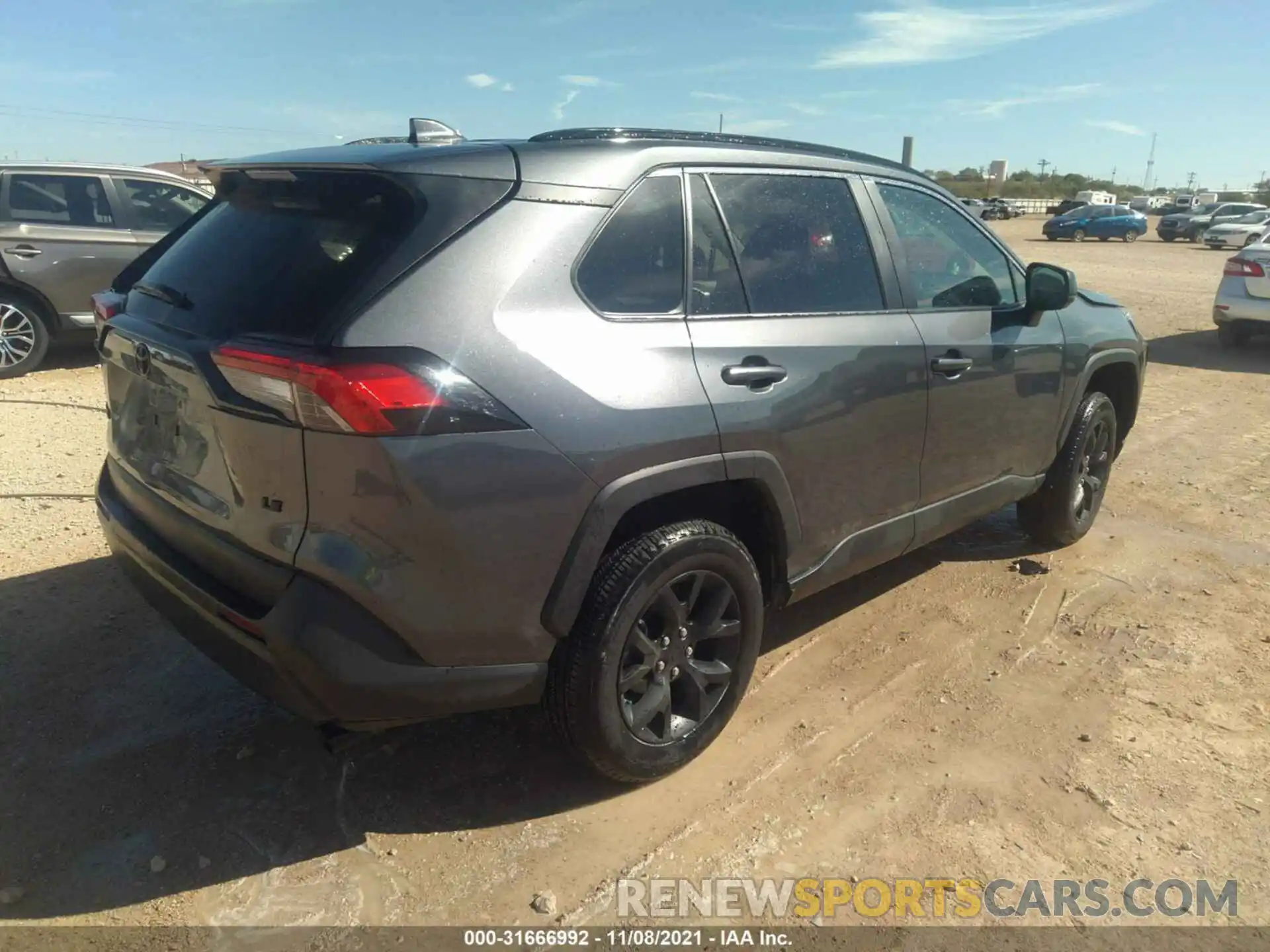 4 Photograph of a damaged car 2T3H1RFVXMC121709 TOYOTA RAV4 2021