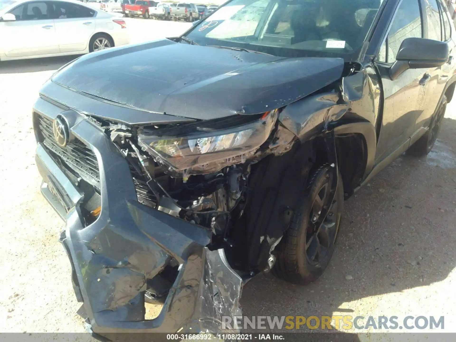 6 Photograph of a damaged car 2T3H1RFVXMC121709 TOYOTA RAV4 2021