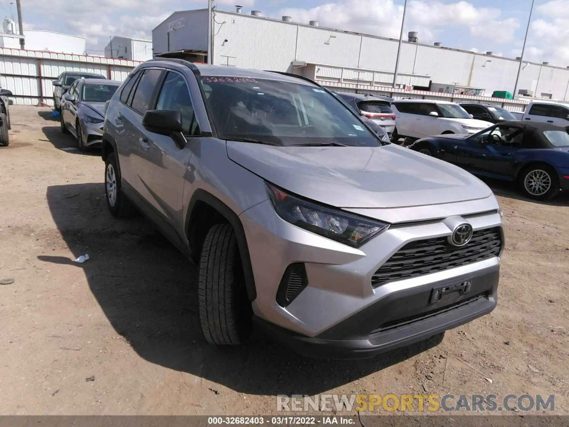 1 Фотография поврежденного автомобиля 2T3H1RFVXMC133553 TOYOTA RAV4 2021