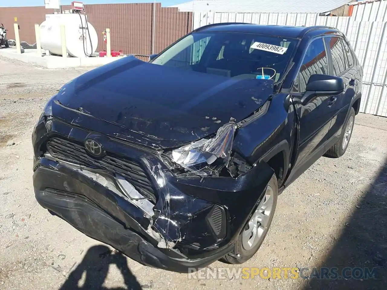 2 Photograph of a damaged car 2T3H1RFVXMC134945 TOYOTA RAV4 2021