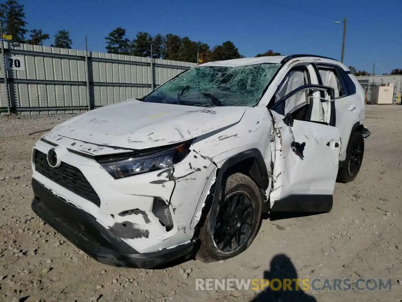 2 Фотография поврежденного автомобиля 2T3H1RFVXMC143337 TOYOTA RAV4 2021