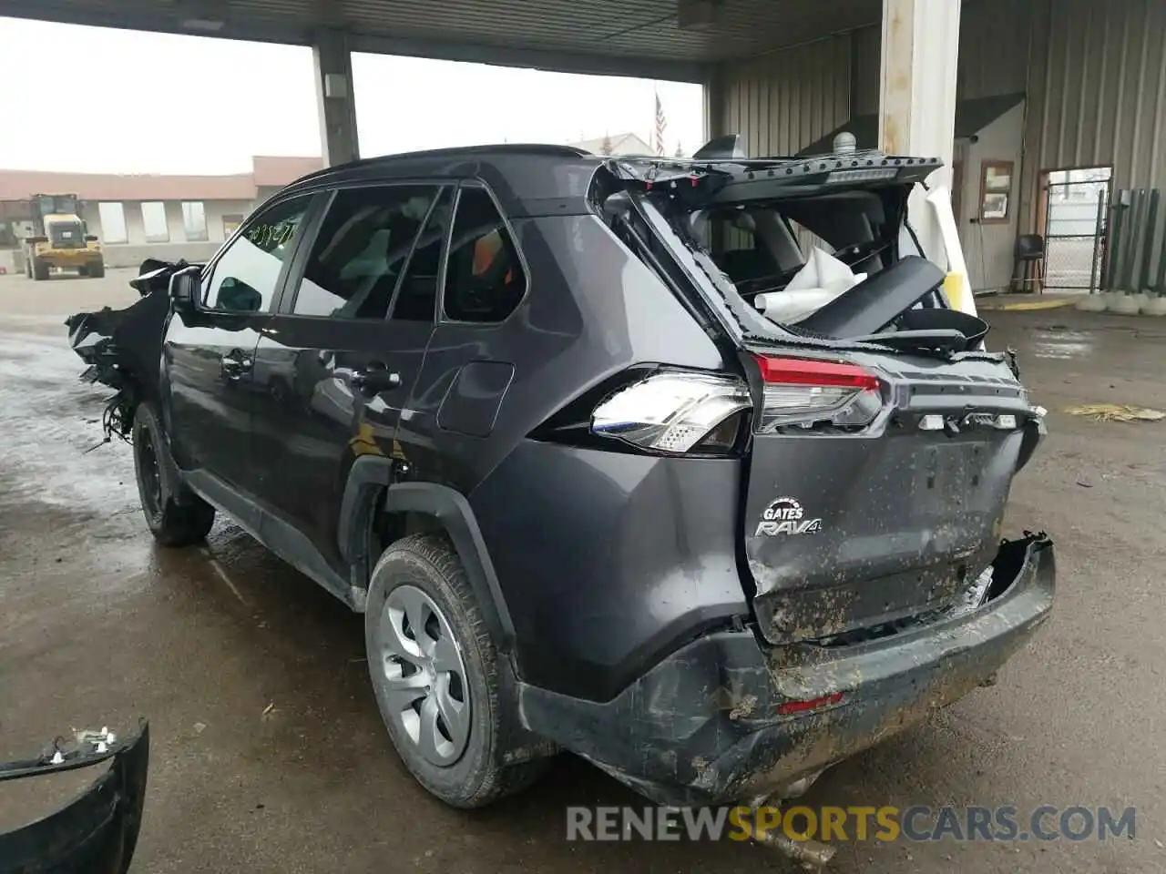 3 Фотография поврежденного автомобиля 2T3H1RFVXMC144567 TOYOTA RAV4 2021