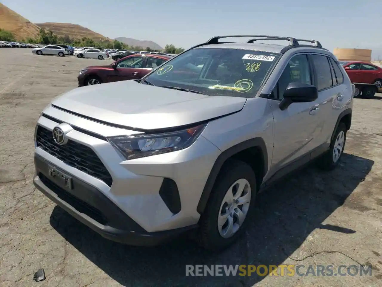 2 Photograph of a damaged car 2T3H1RFVXMC145914 TOYOTA RAV4 2021